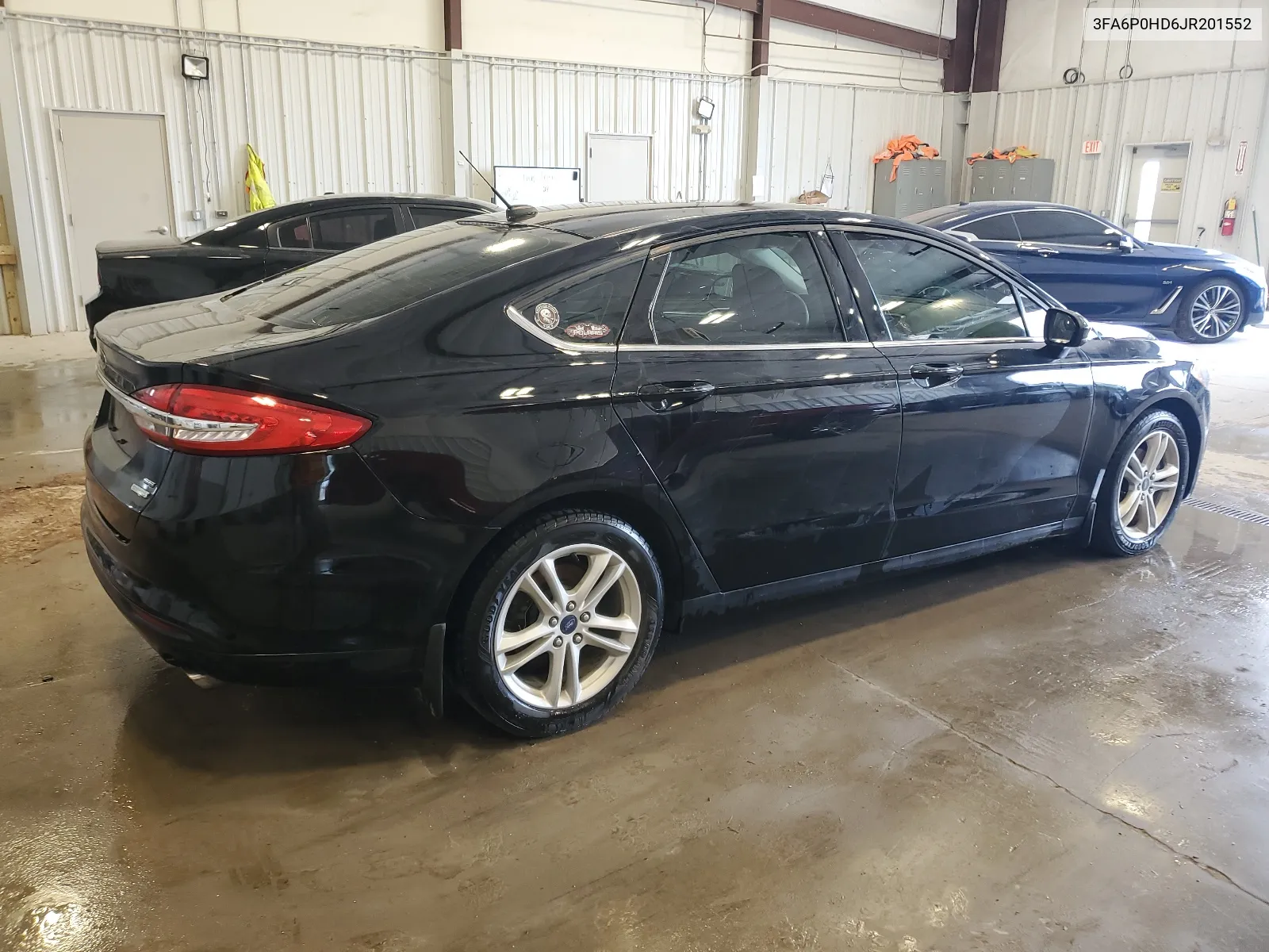 2018 Ford Fusion Se VIN: 3FA6P0HD6JR201552 Lot: 63308834