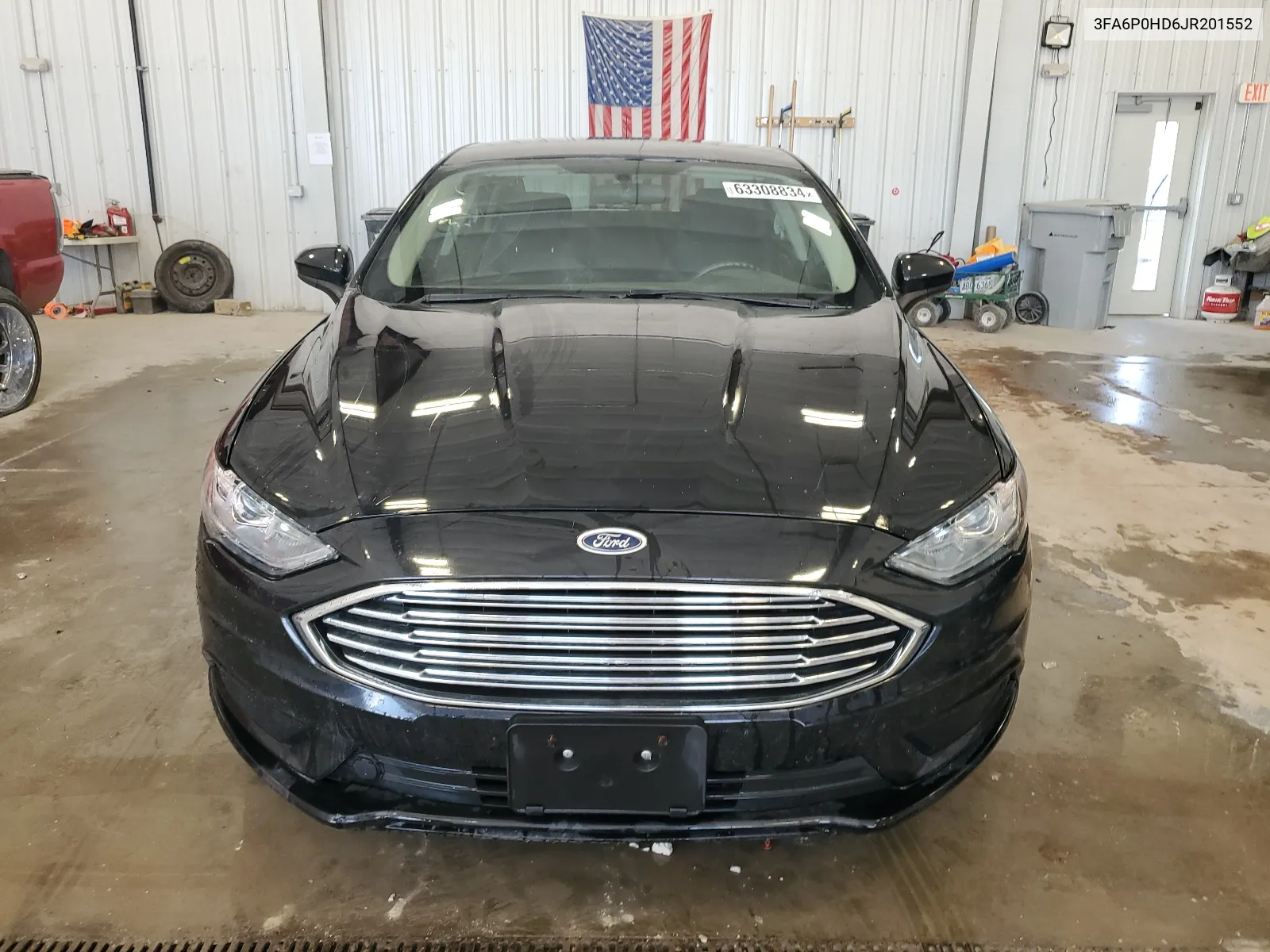 3FA6P0HD6JR201552 2018 Ford Fusion Se