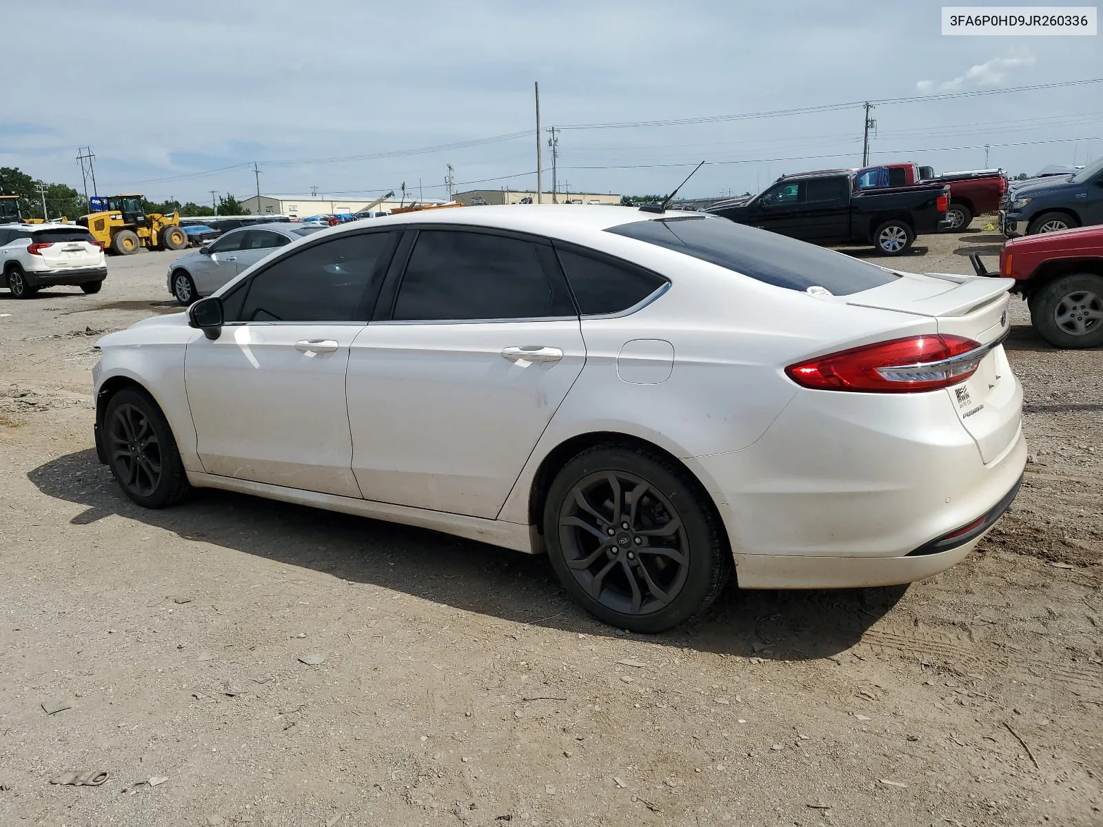 2018 Ford Fusion Se VIN: 3FA6P0HD9JR260336 Lot: 63411024