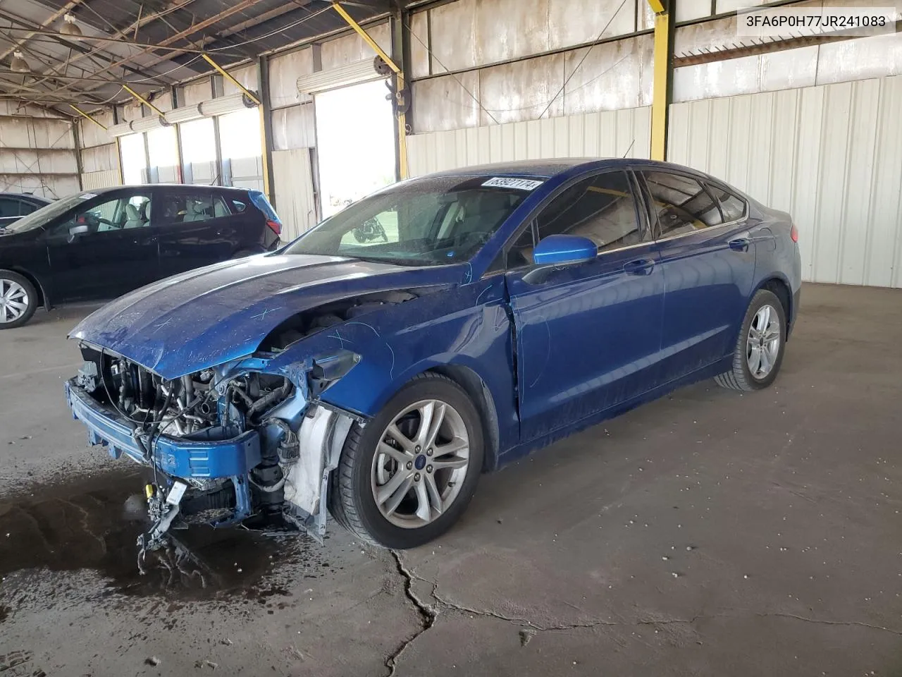 2018 Ford Fusion Se VIN: 3FA6P0H77JR241083 Lot: 63927174