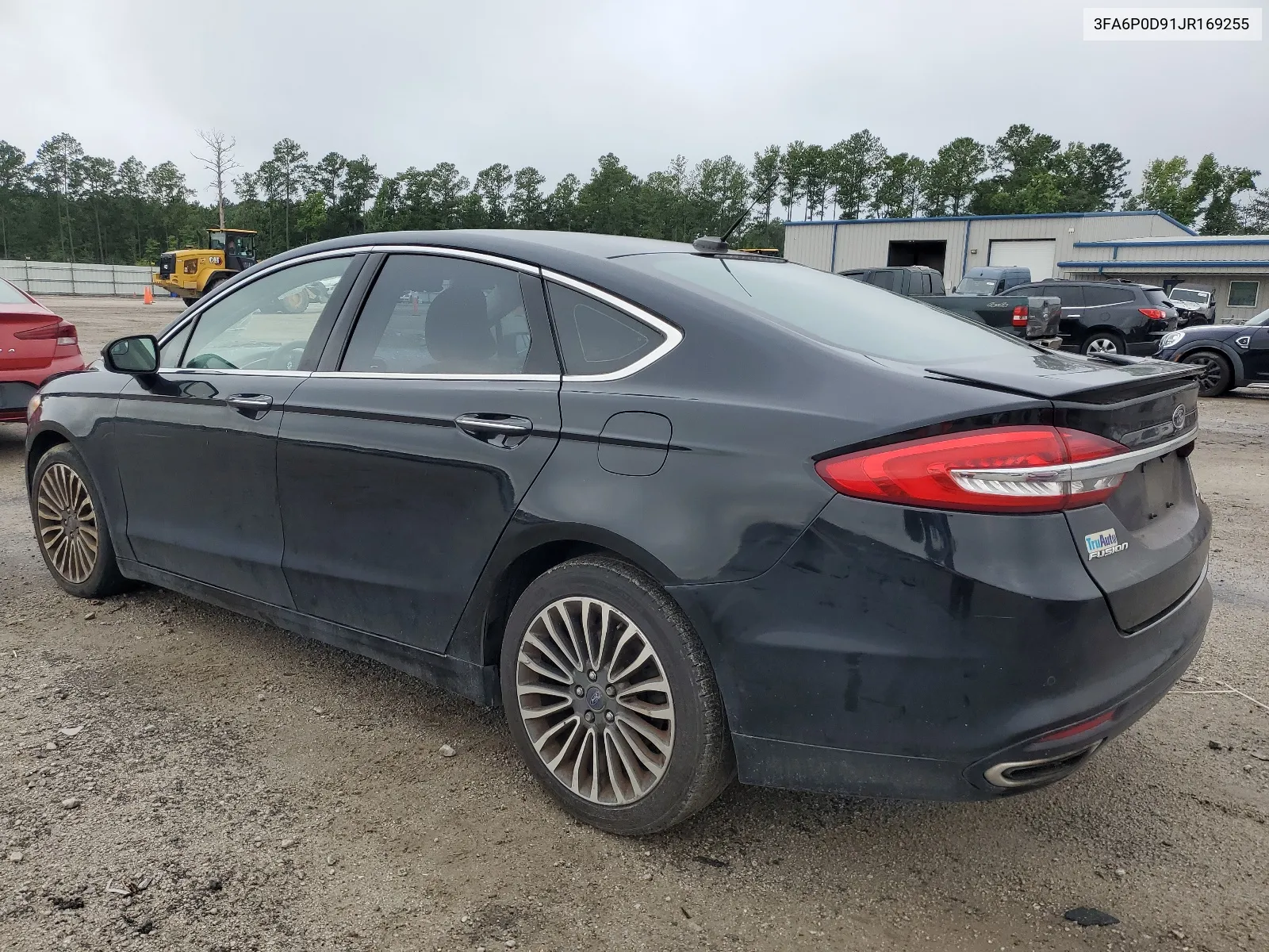 2018 Ford Fusion Titanium/Platinum VIN: 3FA6P0D91JR169255 Lot: 63984574