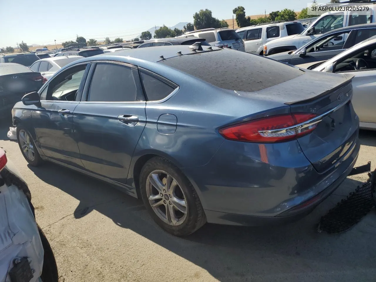 2018 Ford Fusion Se Hybrid VIN: 3FA6P0LU2JR205279 Lot: 64088364