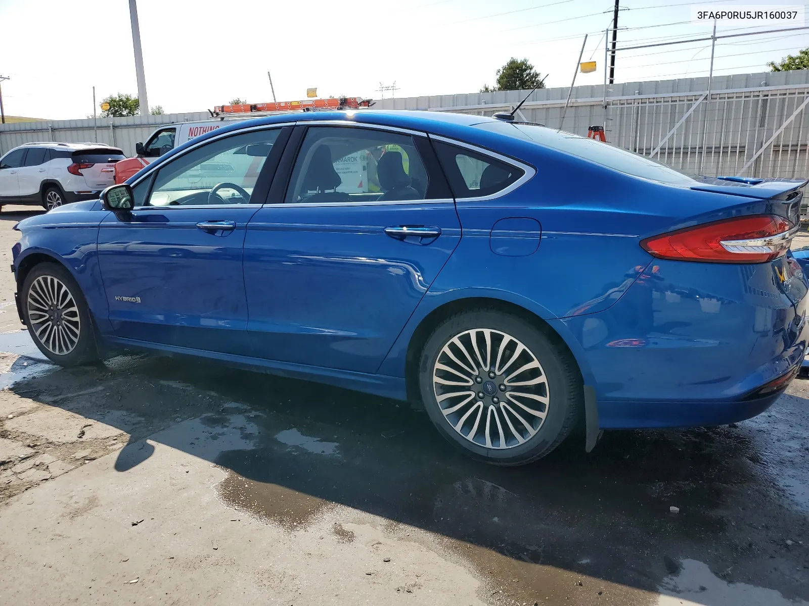 3FA6P0RU5JR160037 2018 Ford Fusion Titanium/Platinum Hev