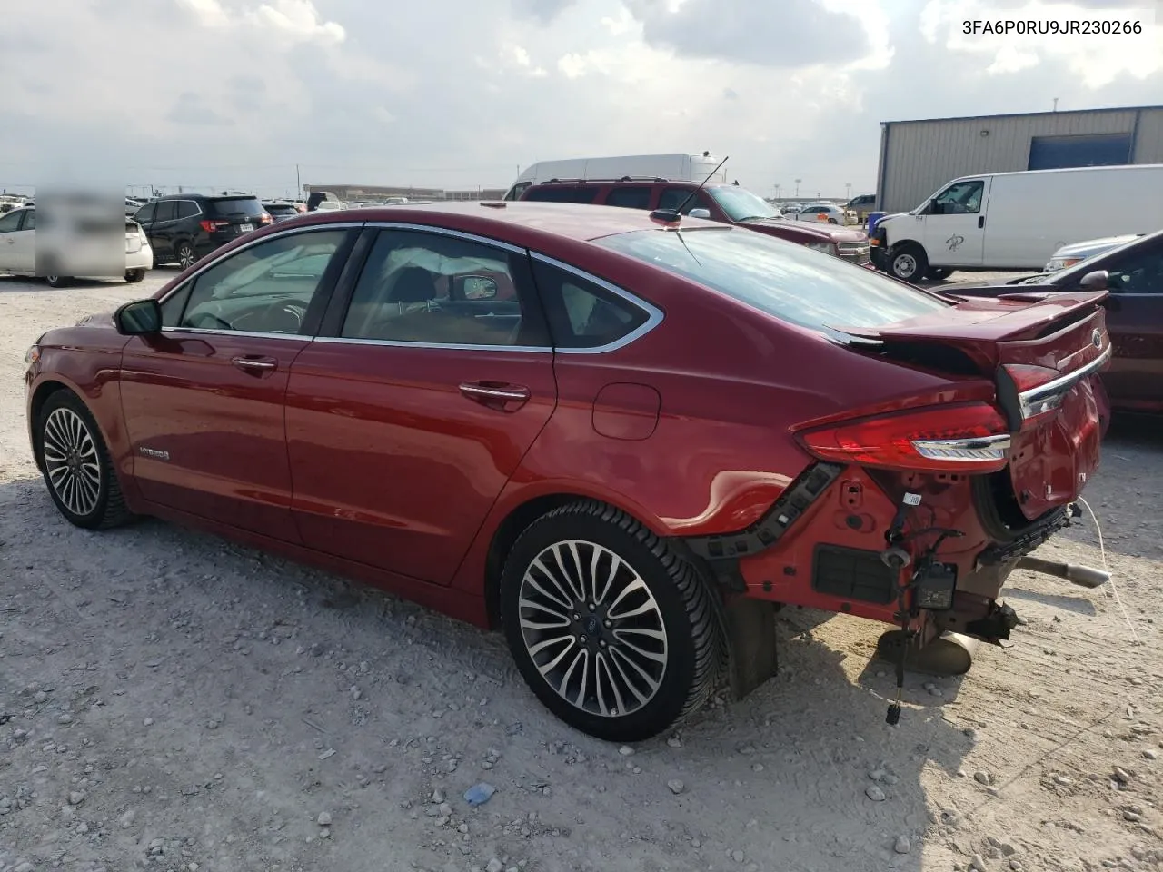 3FA6P0RU9JR230266 2018 Ford Fusion Titanium/Platinum Hev