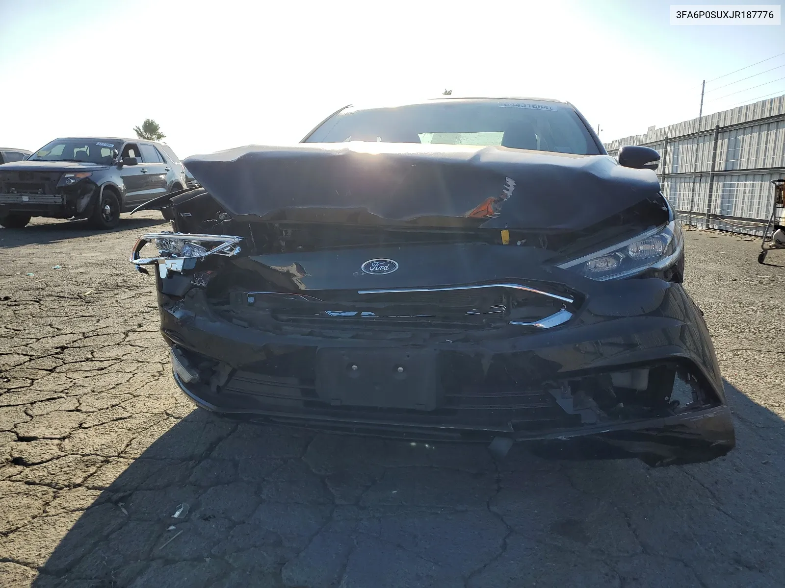 2018 Ford Fusion Titanium/Platinum Phev VIN: 3FA6P0SUXJR187776 Lot: 64431664