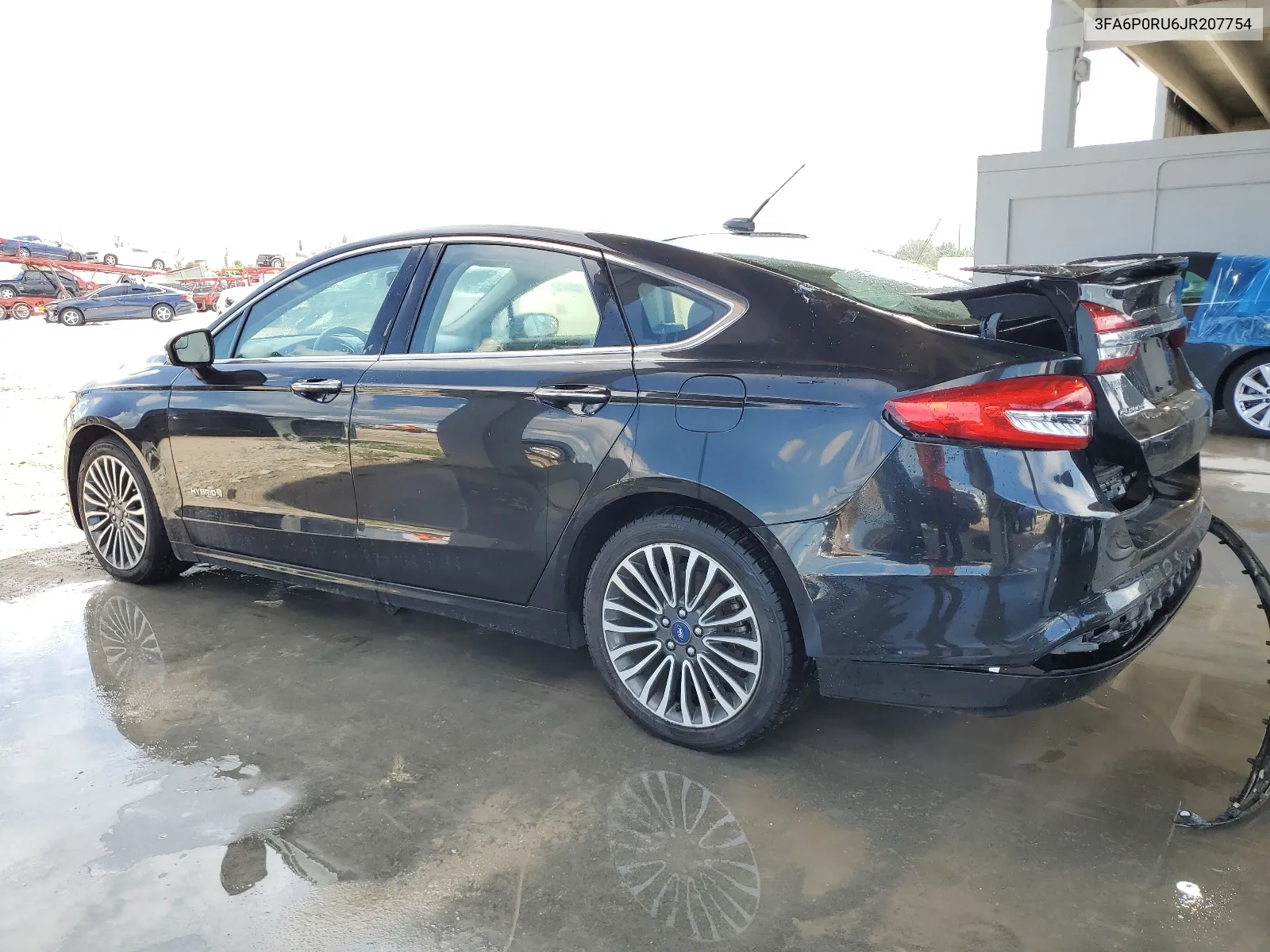 3FA6P0RU6JR207754 2018 Ford Fusion Titanium/Platinum Hev