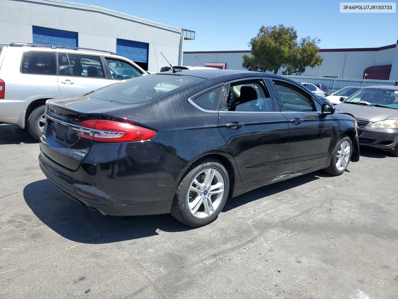 2018 Ford Fusion Se Hybrid VIN: 3FA6P0LU7JR150733 Lot: 64670444