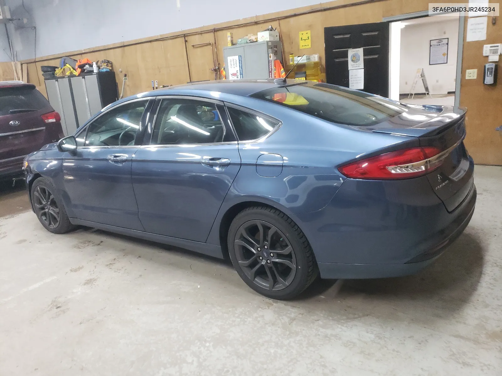 2018 Ford Fusion Se VIN: 3FA6P0HD3JR245234 Lot: 64701944