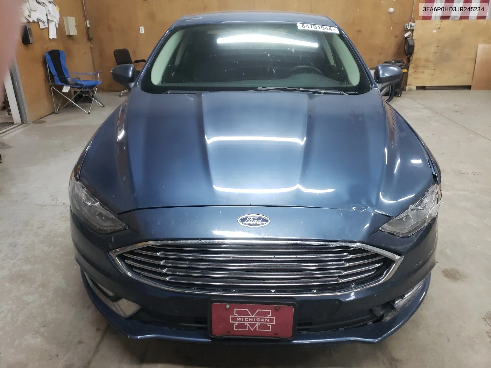 3FA6P0HD3JR245234 2018 Ford Fusion Se