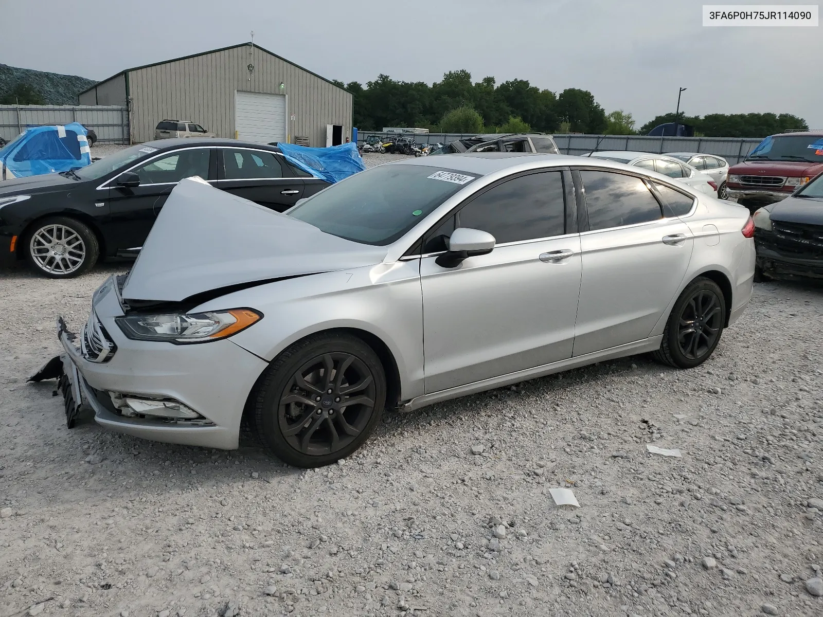 3FA6P0H75JR114090 2018 Ford Fusion Se