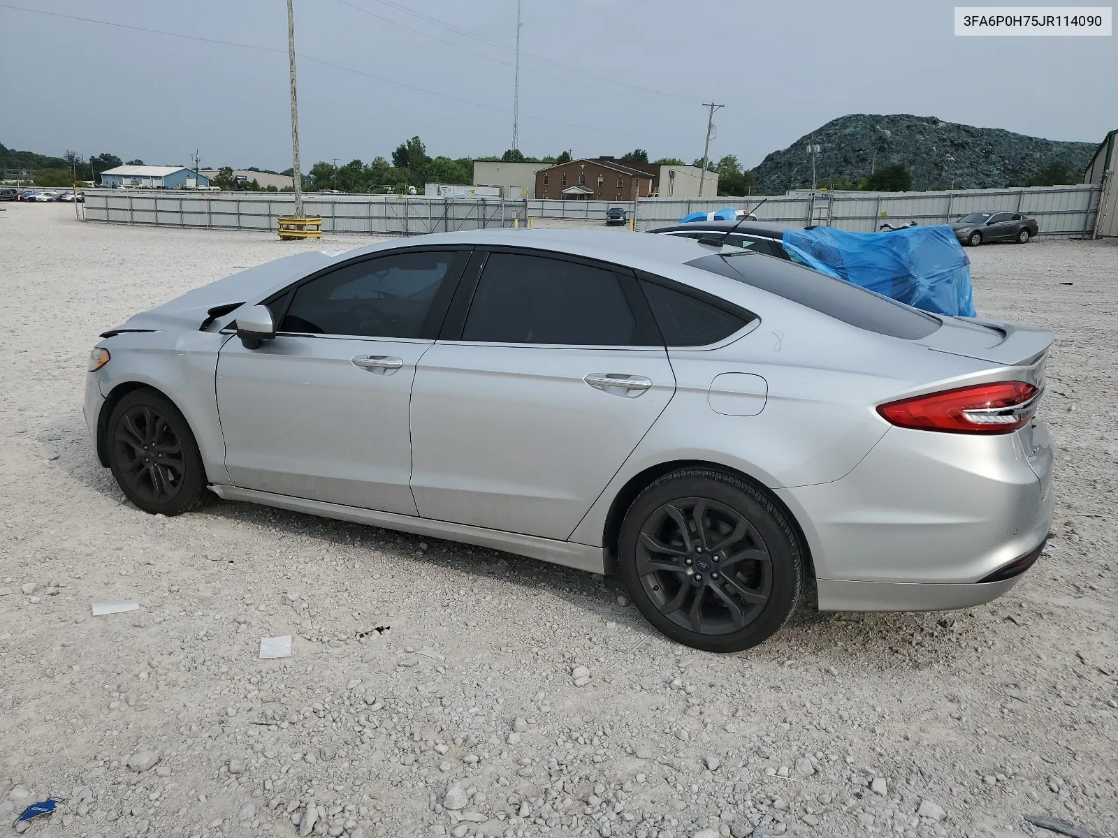 2018 Ford Fusion Se VIN: 3FA6P0H75JR114090 Lot: 64779394