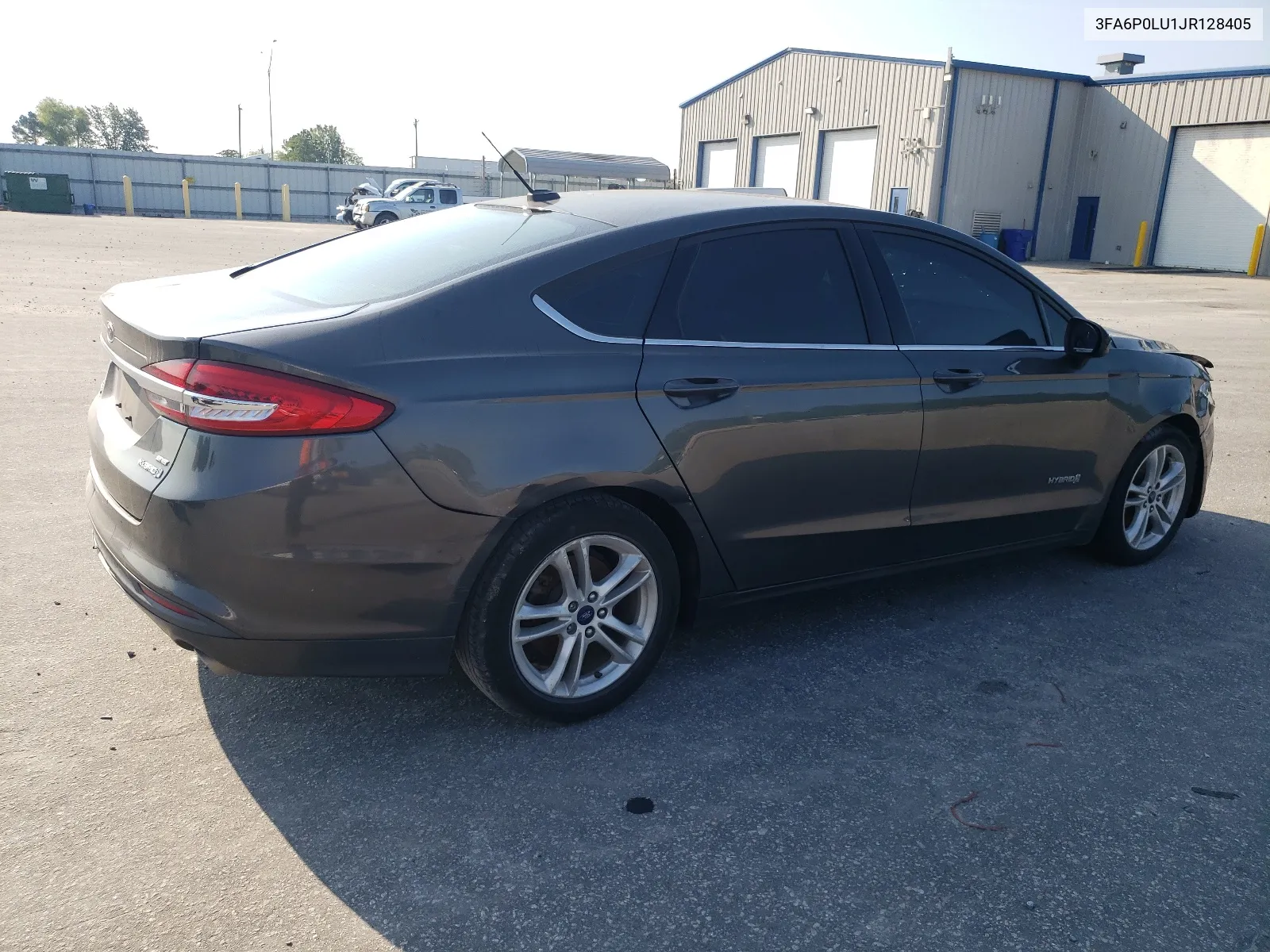 2018 Ford Fusion Se Hybrid VIN: 3FA6P0LU1JR128405 Lot: 65023954