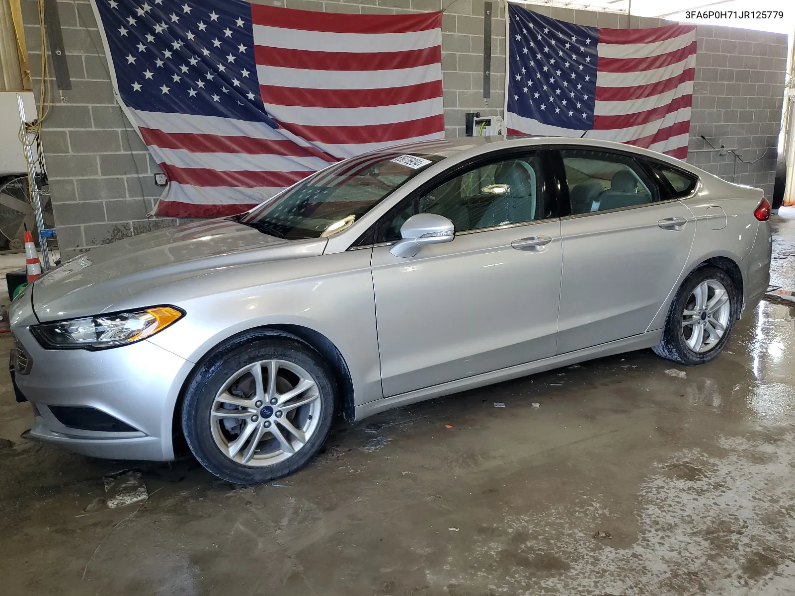 2018 Ford Fusion Se VIN: 3FA6P0H71JR125779 Lot: 65076934