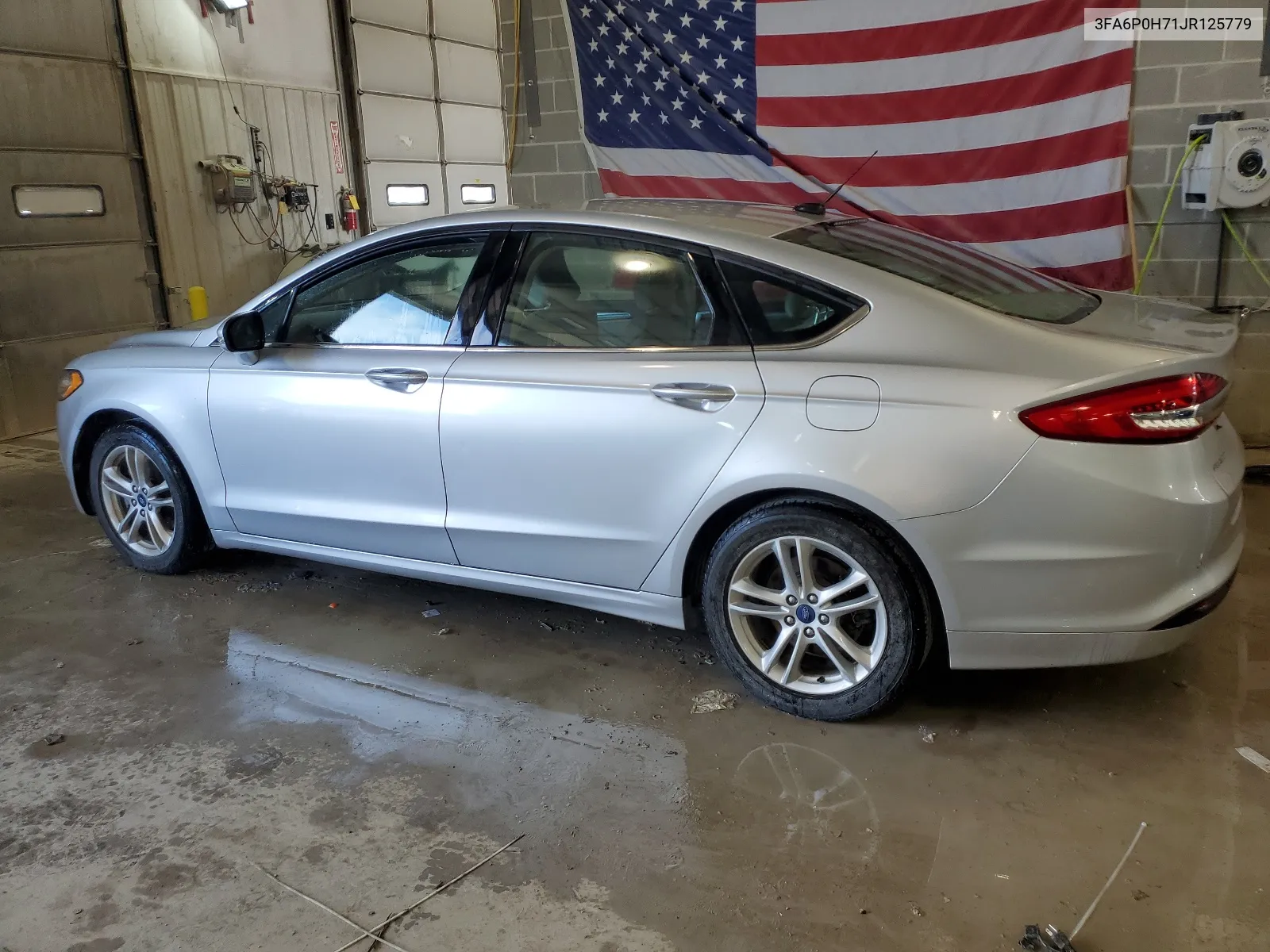 2018 Ford Fusion Se VIN: 3FA6P0H71JR125779 Lot: 65076934