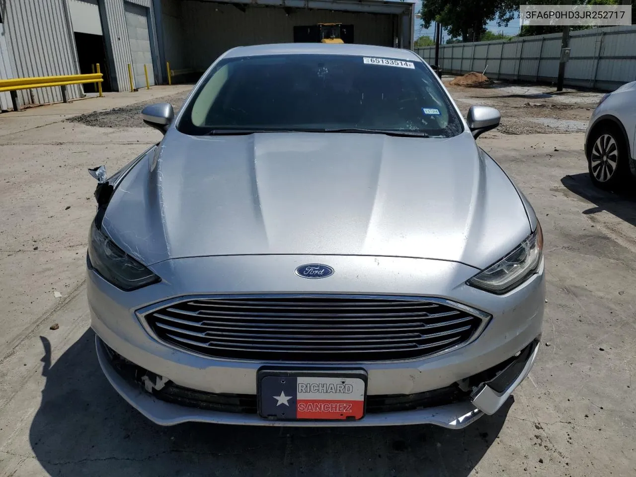 3FA6P0HD3JR252717 2018 Ford Fusion Se