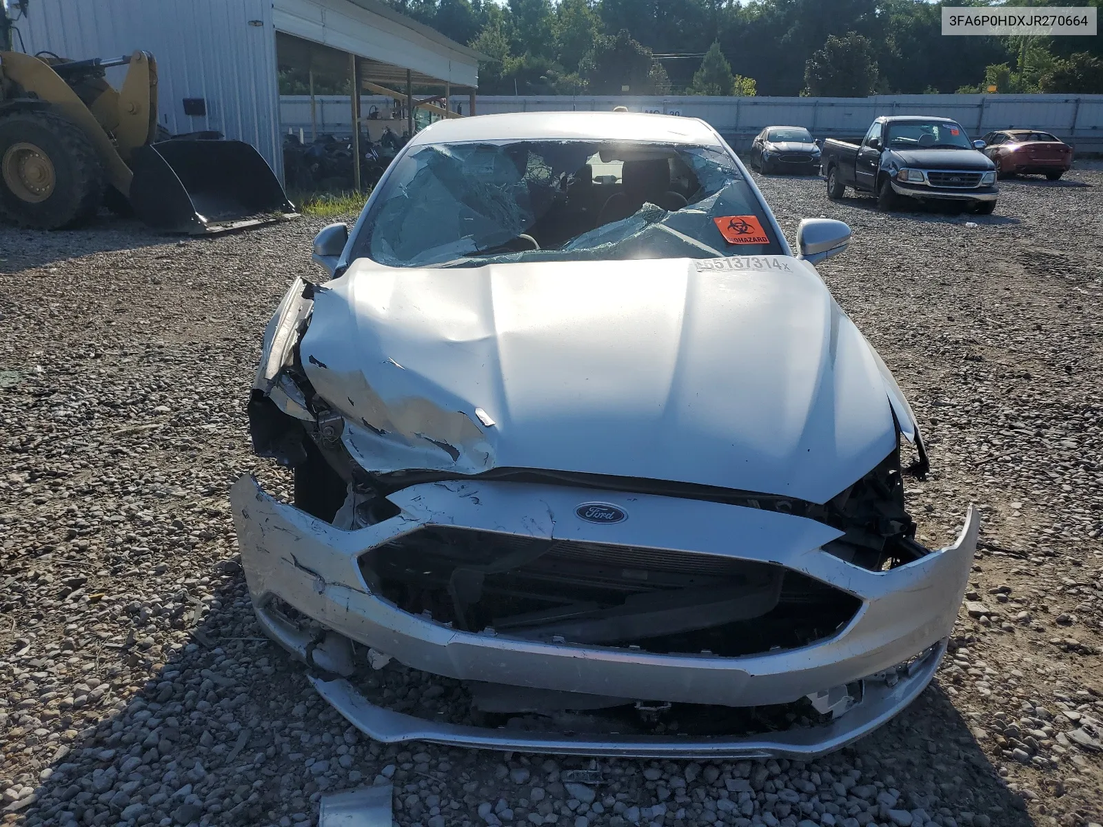 3FA6P0HDXJR270664 2018 Ford Fusion Se