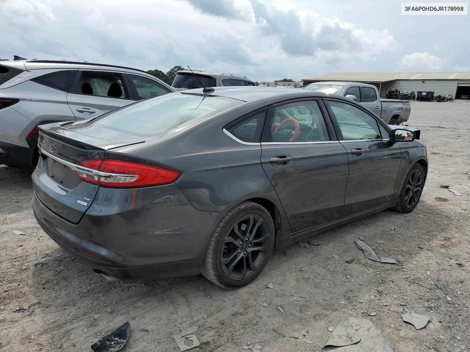 3FA6P0HD6JR178998 2018 Ford Fusion Se