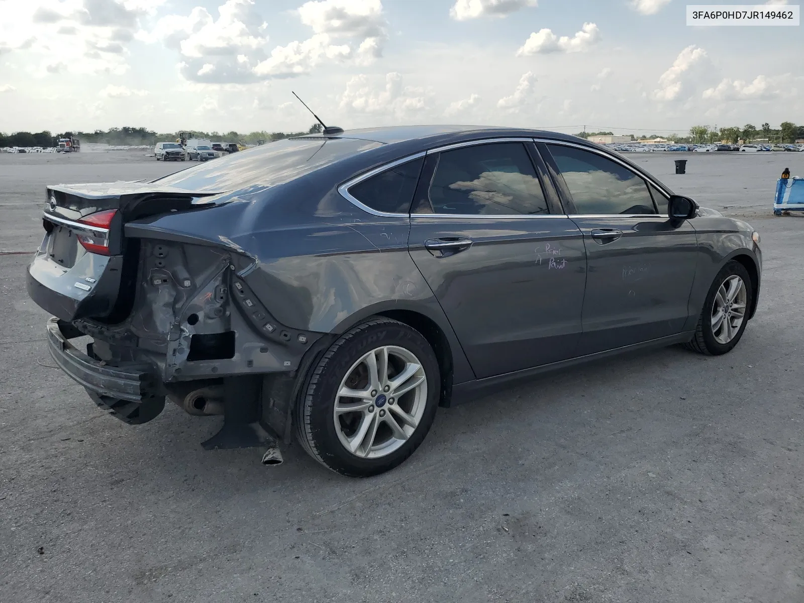 3FA6P0HD7JR149462 2018 Ford Fusion Se