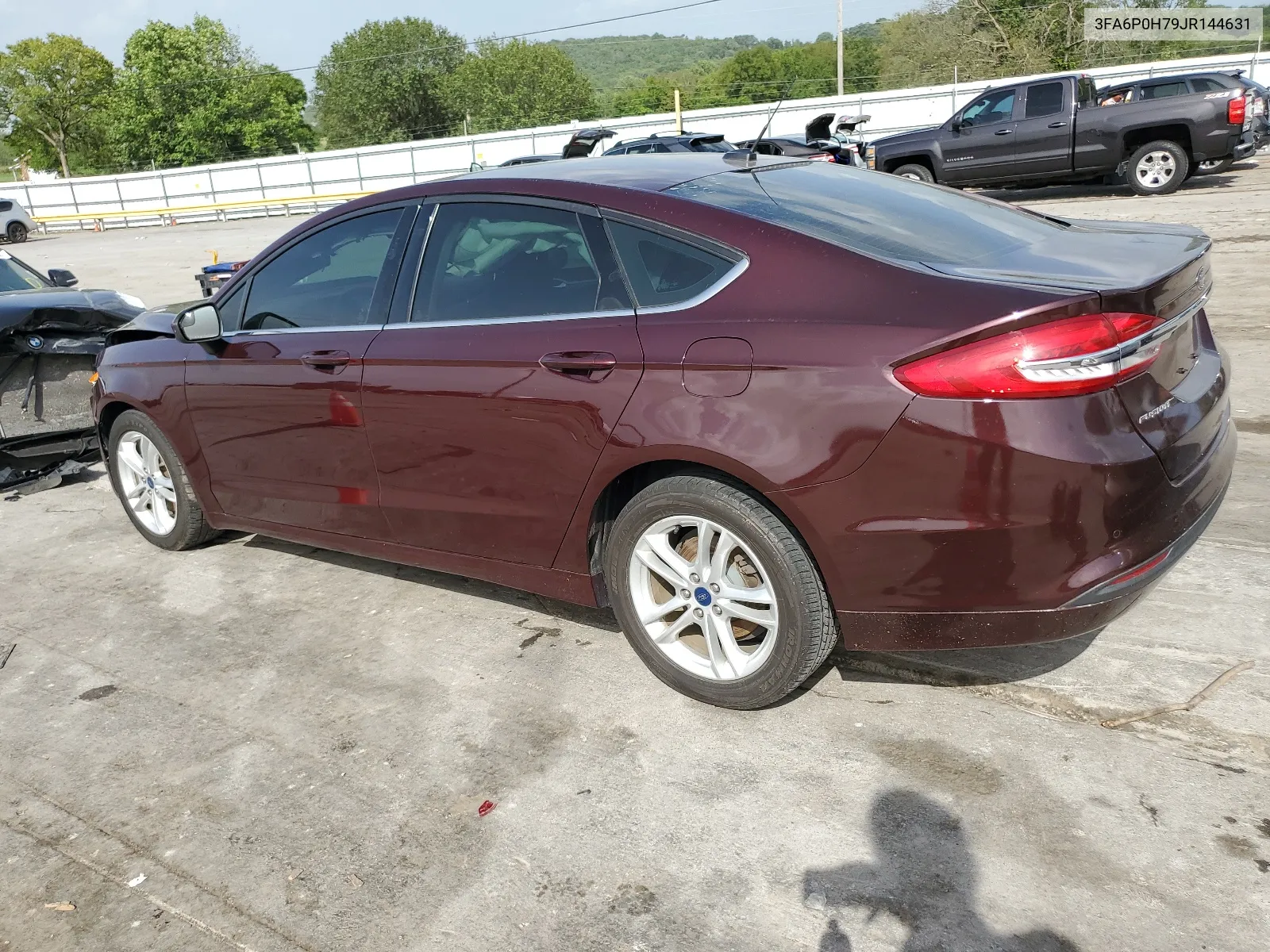 2018 Ford Fusion Se VIN: 3FA6P0H79JR144631 Lot: 65428764