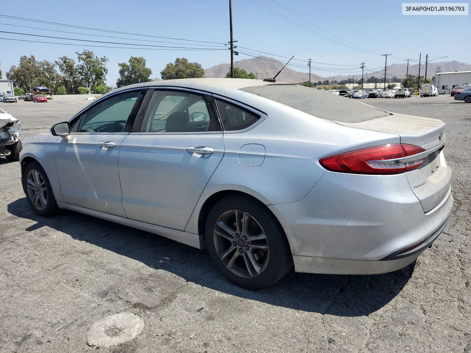 3FA6P0HD1JR196793 2018 Ford Fusion Se