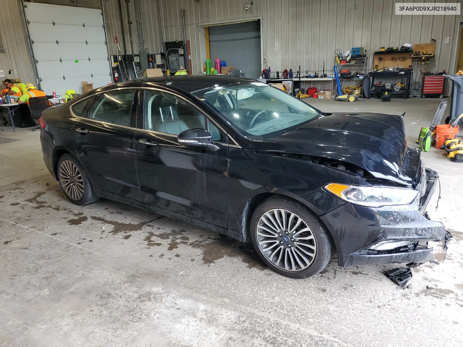 2018 Ford Fusion Titanium/Platinum VIN: 3FA6P0D9XJR218940 Lot: 65919594