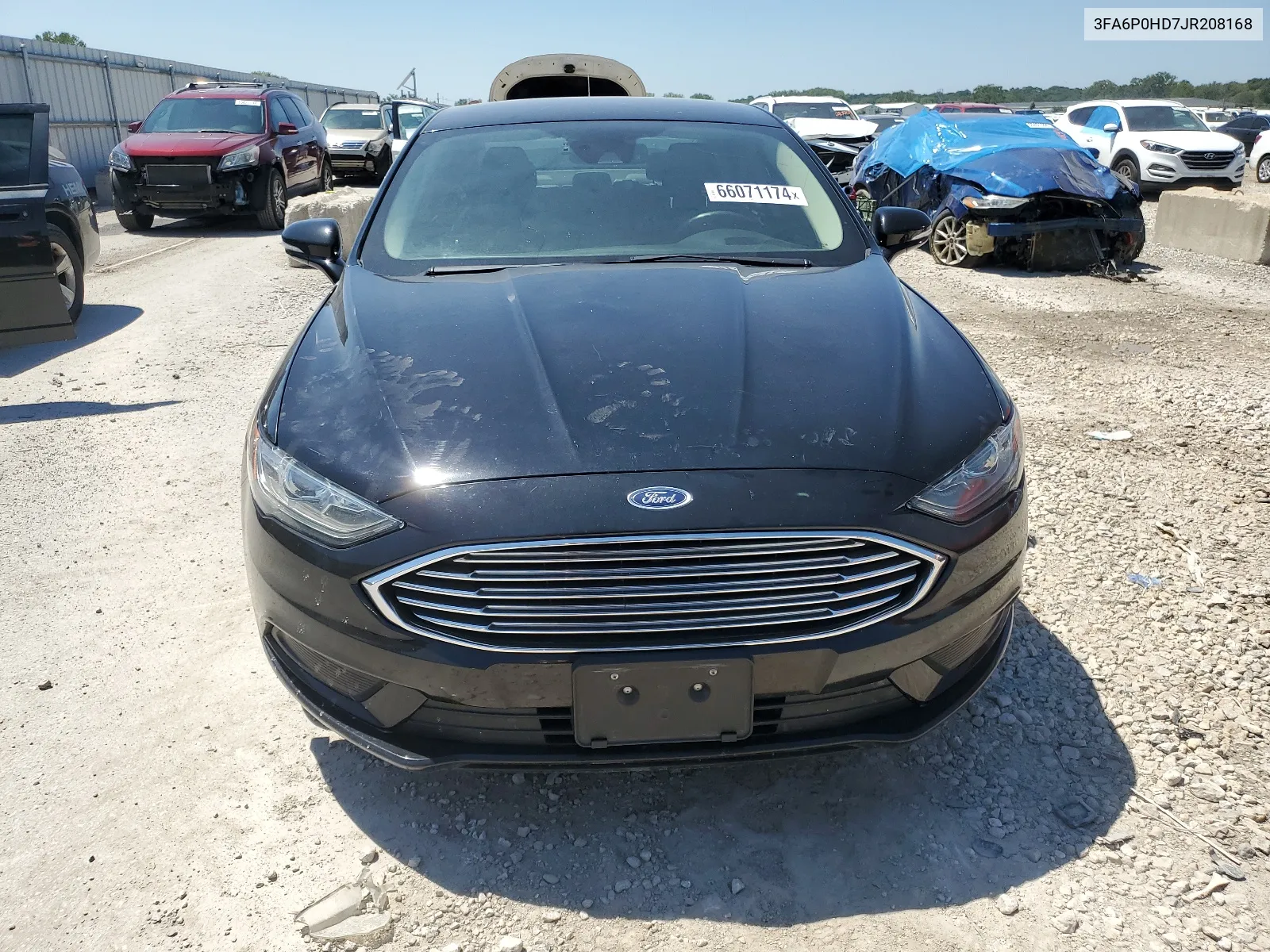 3FA6P0HD7JR208168 2018 Ford Fusion Se