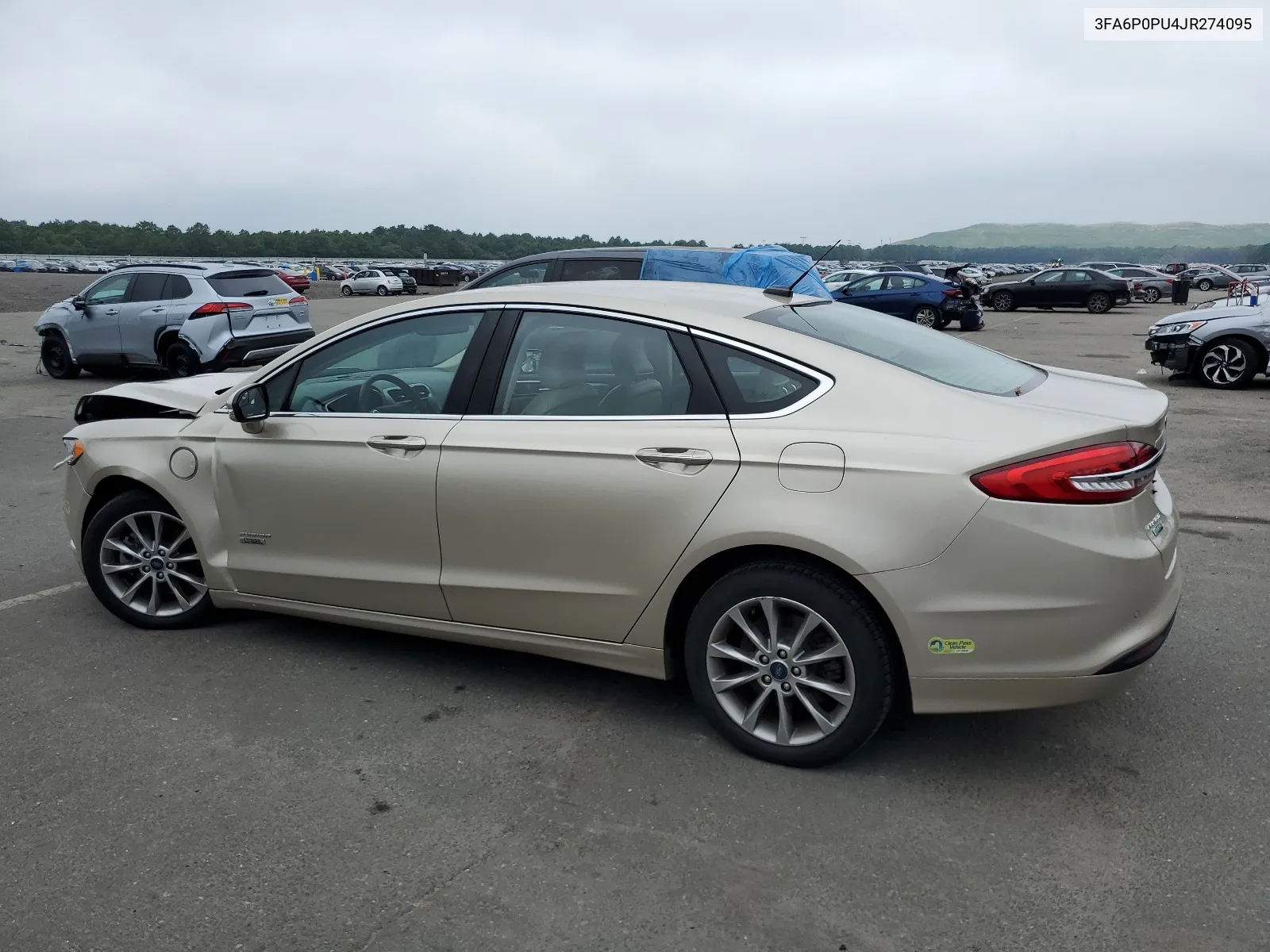 3FA6P0PU4JR274095 2018 Ford Fusion Se Phev