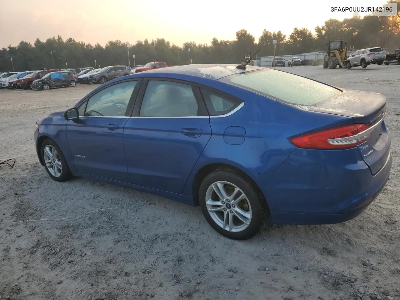 3FA6P0UU2JR142196 2018 Ford Fusion S Hybrid