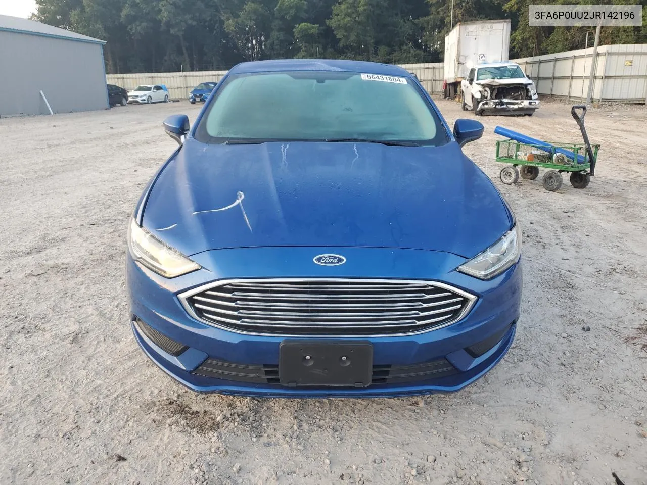 3FA6P0UU2JR142196 2018 Ford Fusion S Hybrid