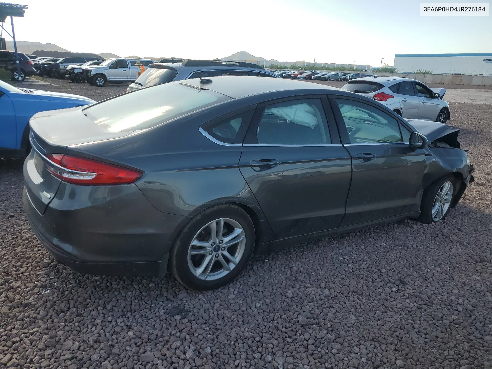 3FA6P0HD4JR276184 2018 Ford Fusion Se