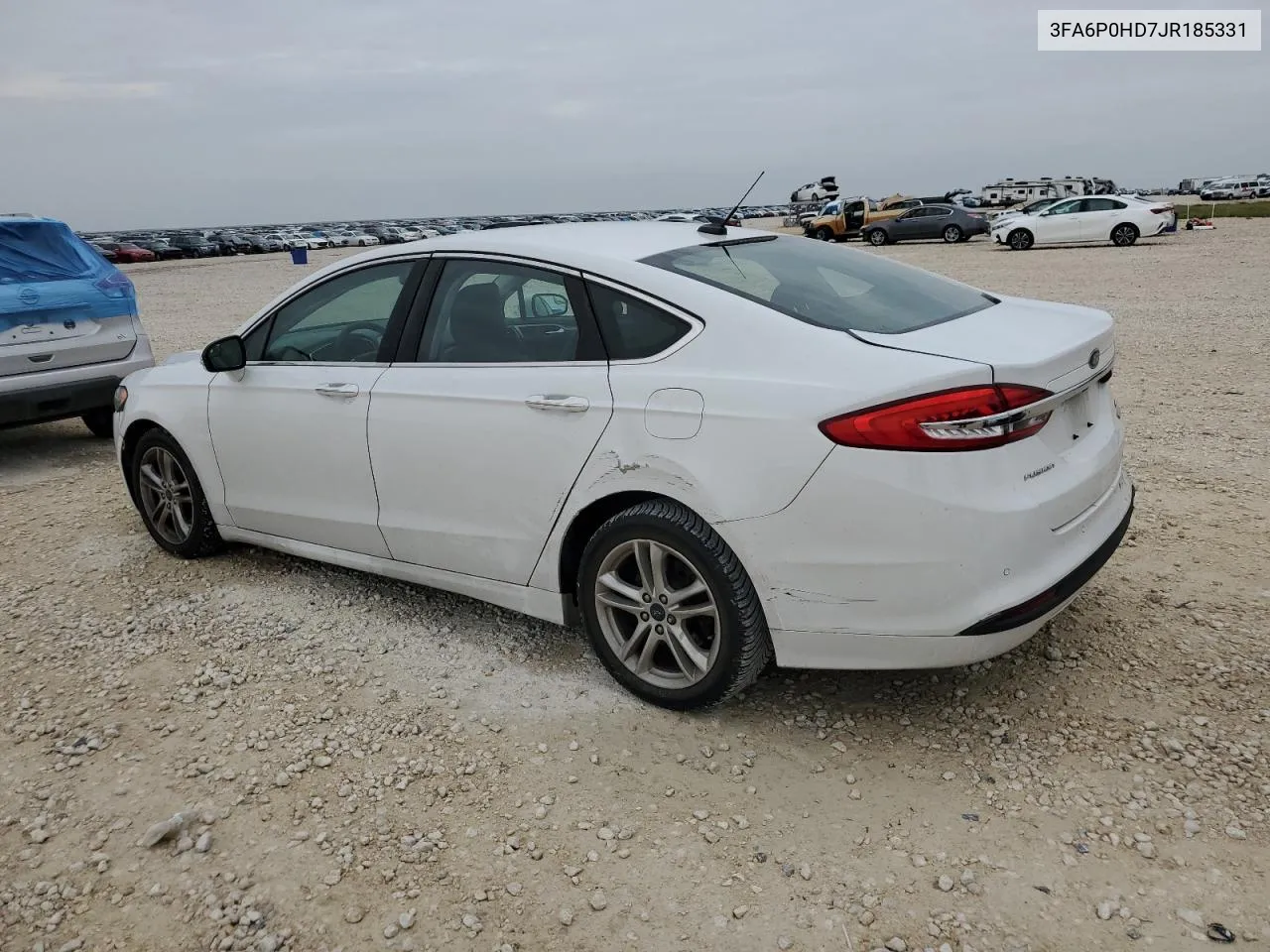 3FA6P0HD7JR185331 2018 Ford Fusion Se