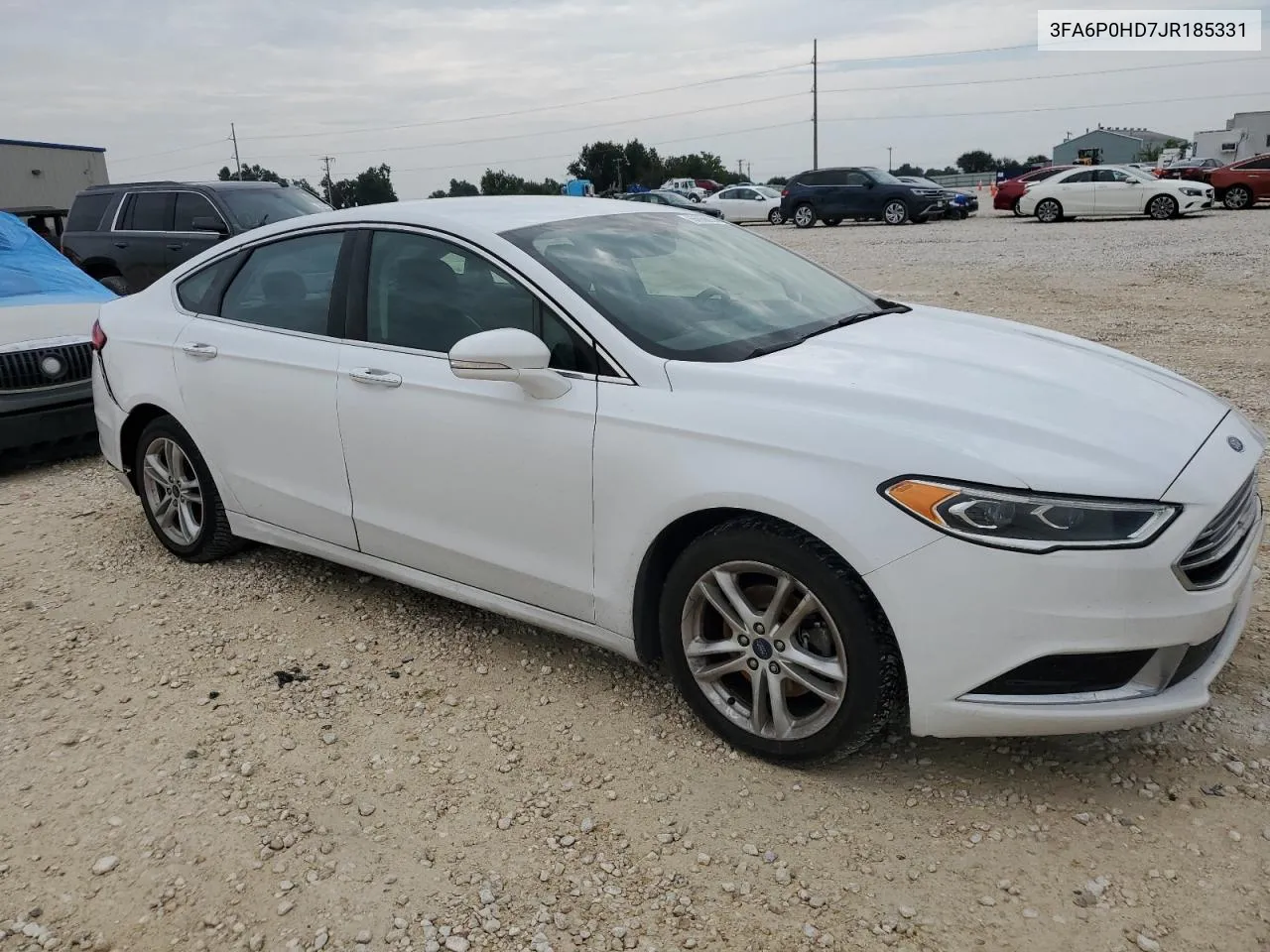 3FA6P0HD7JR185331 2018 Ford Fusion Se