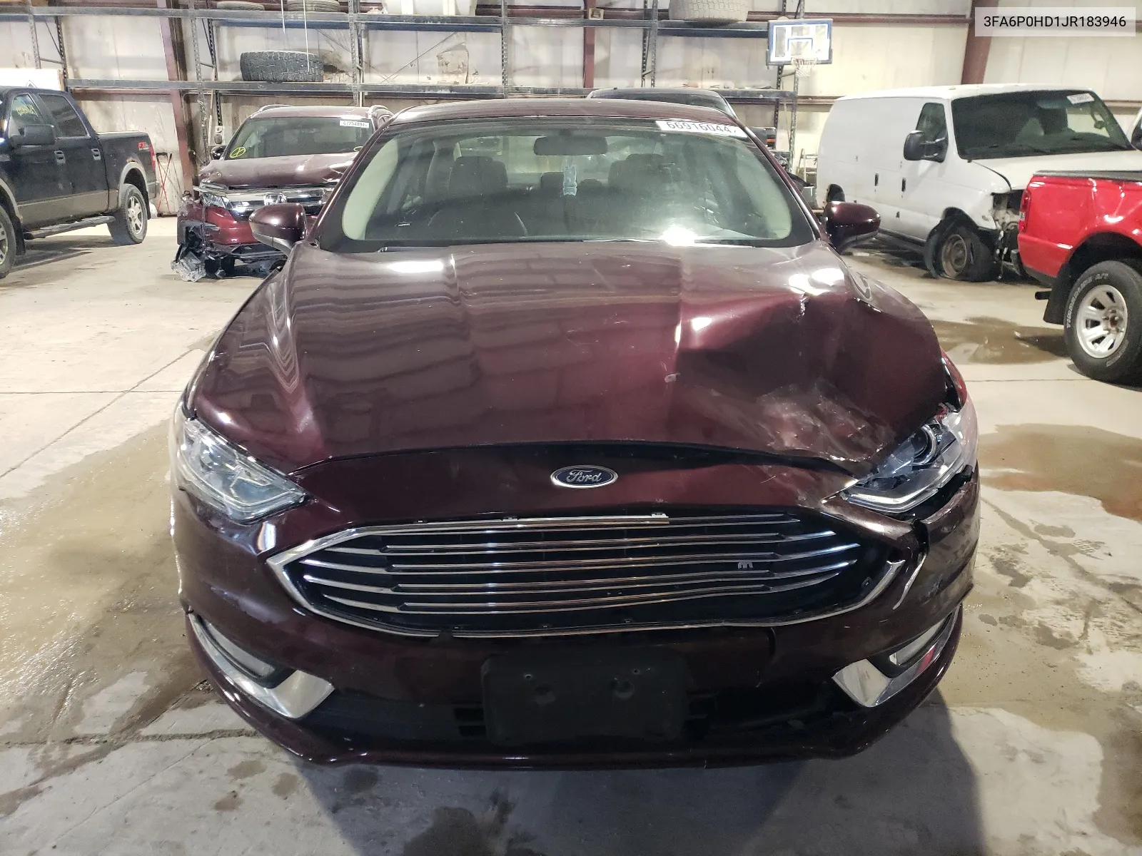 3FA6P0HD1JR183946 2018 Ford Fusion Se