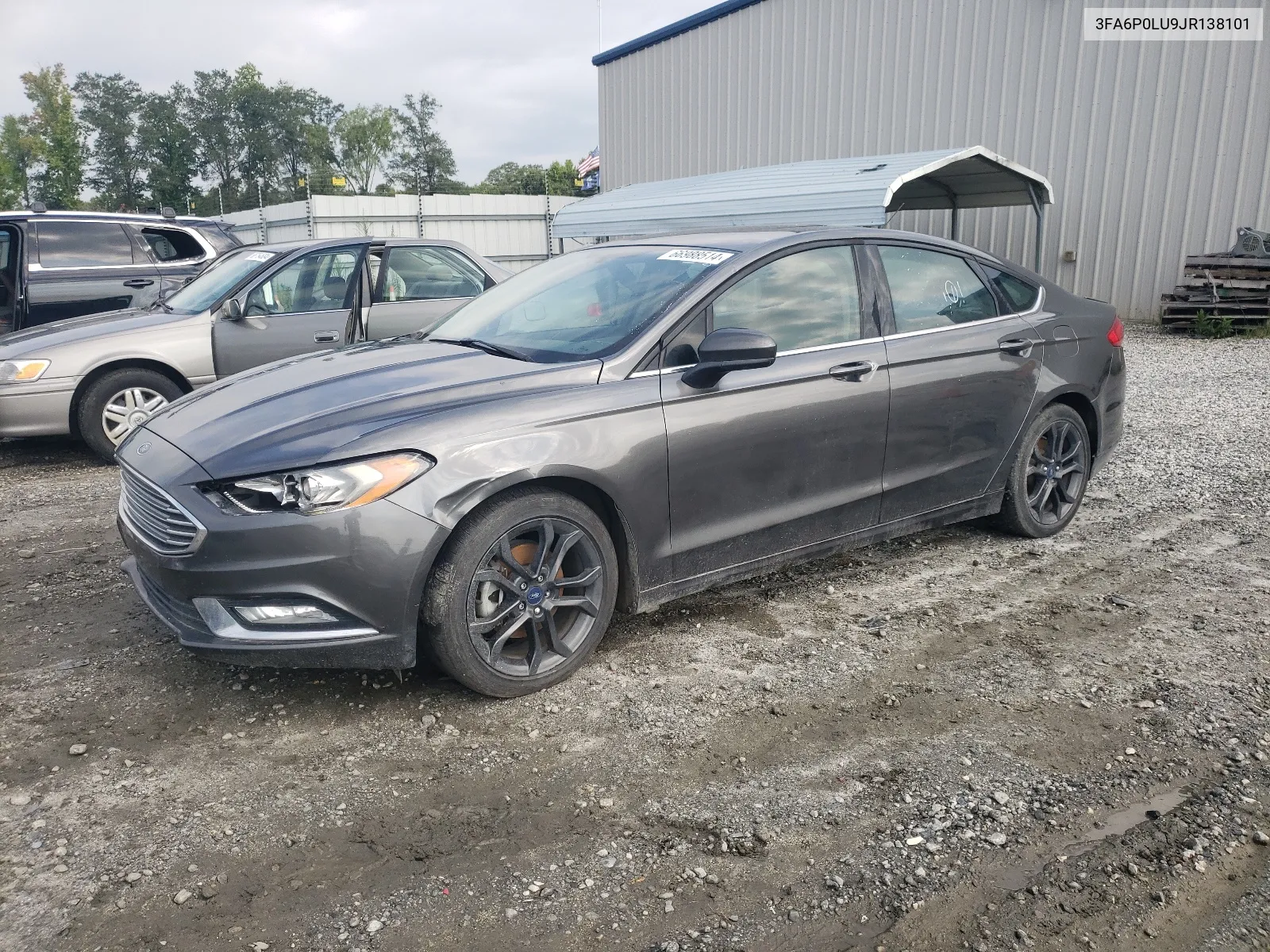 2018 Ford Fusion Se Hybrid VIN: 3FA6P0LU9JR138101 Lot: 66988514