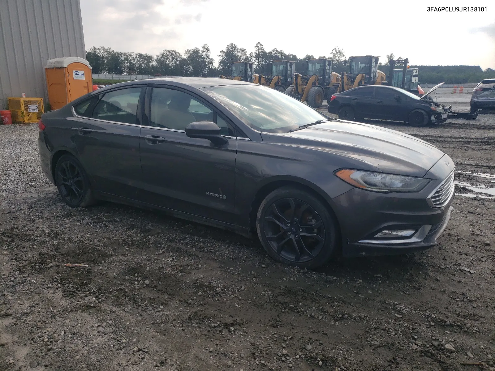 3FA6P0LU9JR138101 2018 Ford Fusion Se Hybrid