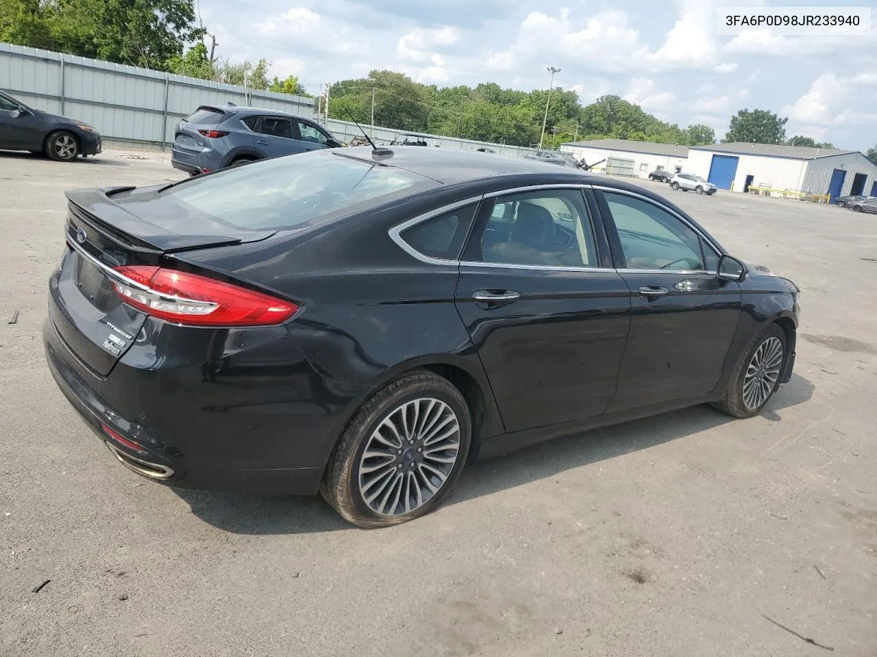 2018 Ford Fusion Titanium/Platinum VIN: 3FA6P0D98JR233940 Lot: 67010844