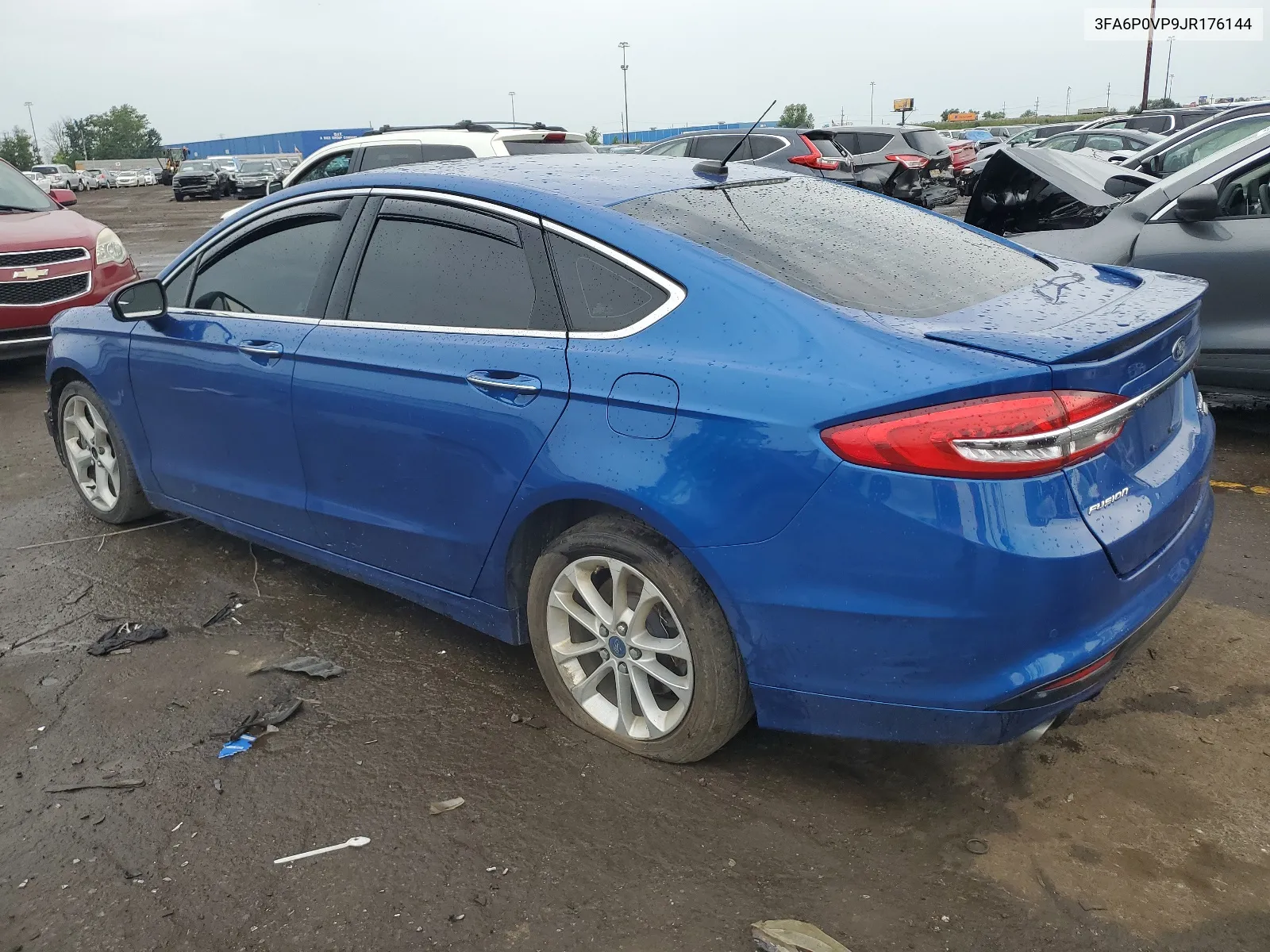 2018 Ford Fusion Sport VIN: 3FA6P0VP9JR176144 Lot: 67128234