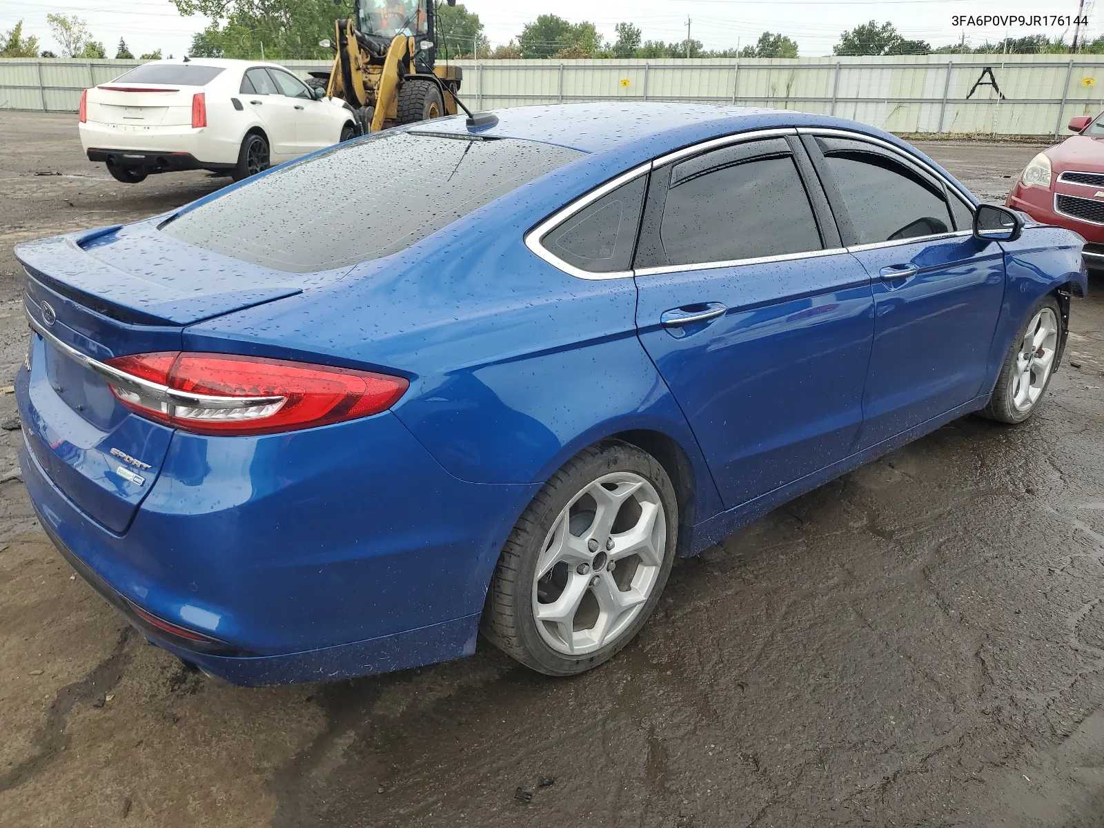 2018 Ford Fusion Sport VIN: 3FA6P0VP9JR176144 Lot: 67128234