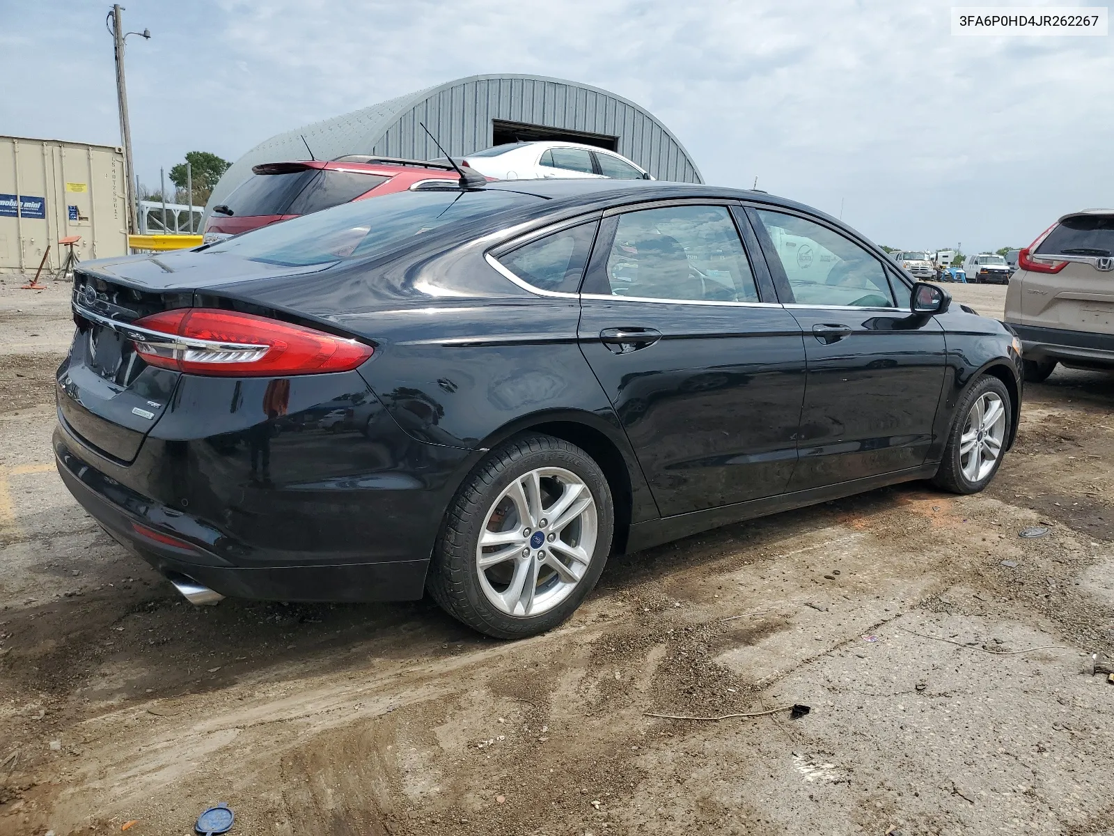 2018 Ford Fusion Se VIN: 3FA6P0HD4JR262267 Lot: 67148154