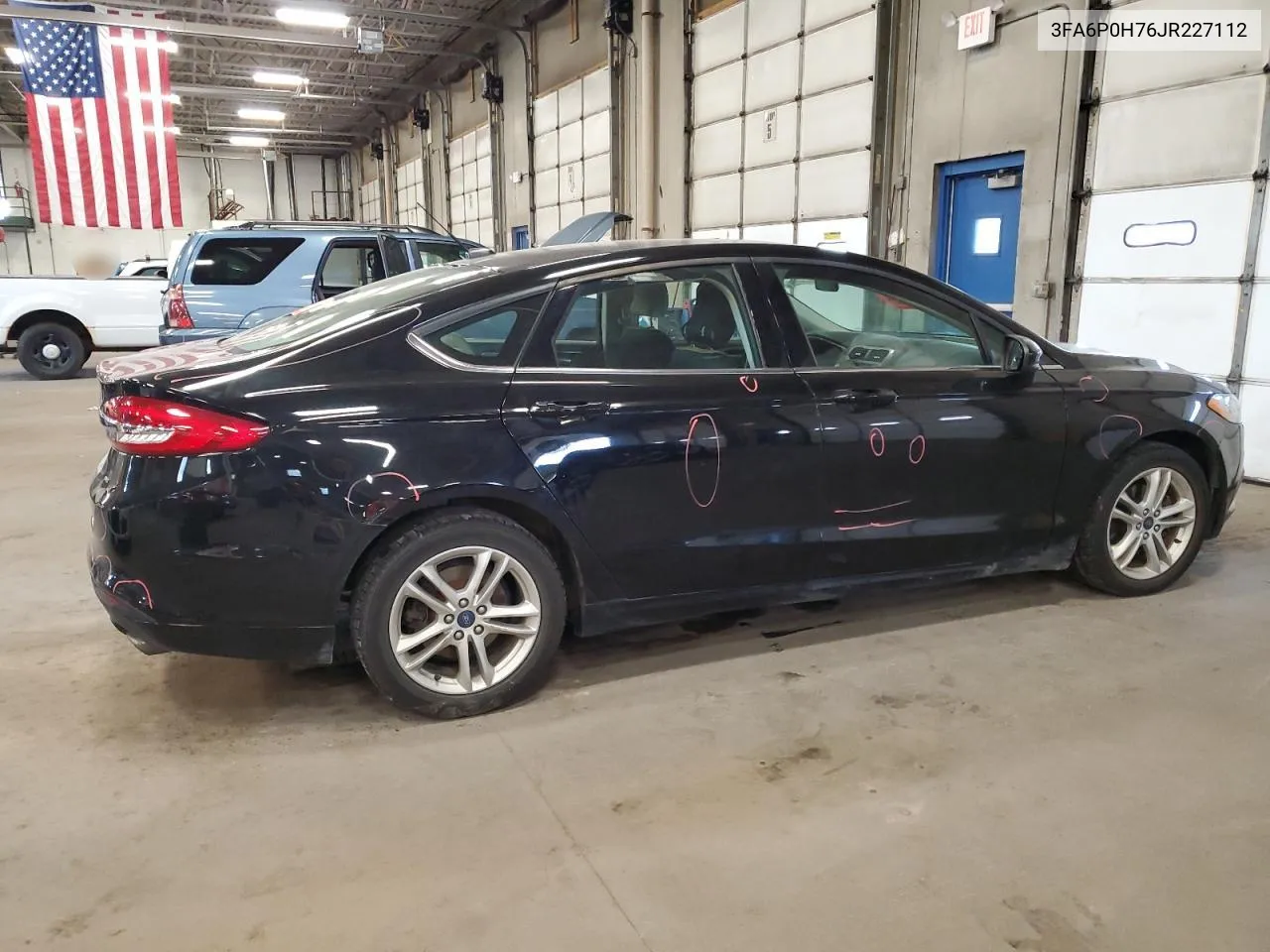 3FA6P0H76JR227112 2018 Ford Fusion Se