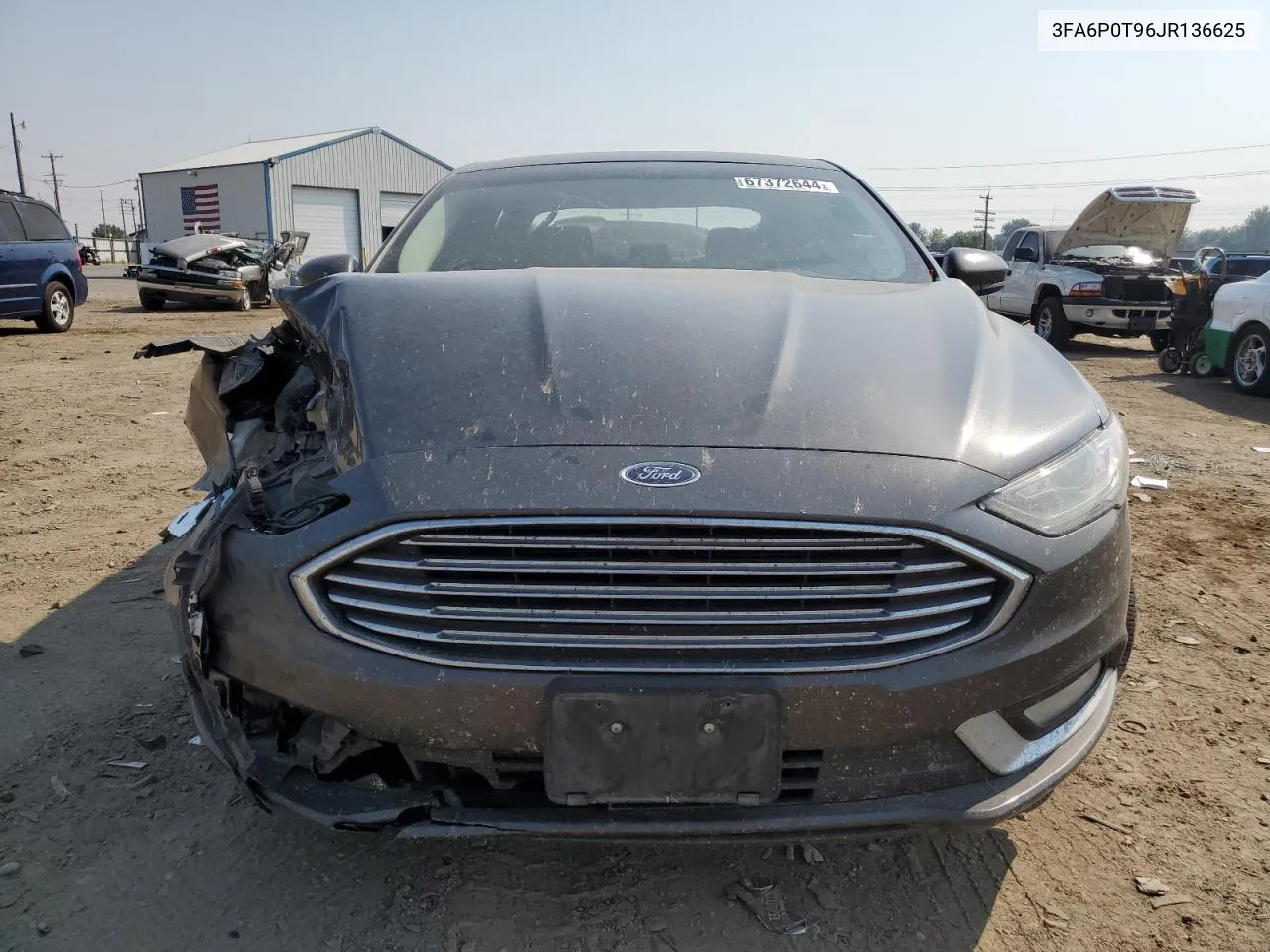 3FA6P0T96JR136625 2018 Ford Fusion Se