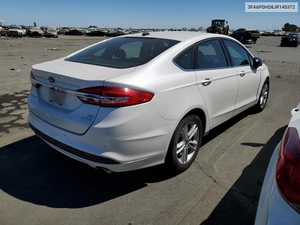 2018 Ford Fusion Se VIN: 3FA6P0HD8JR145372 Lot: 67416344