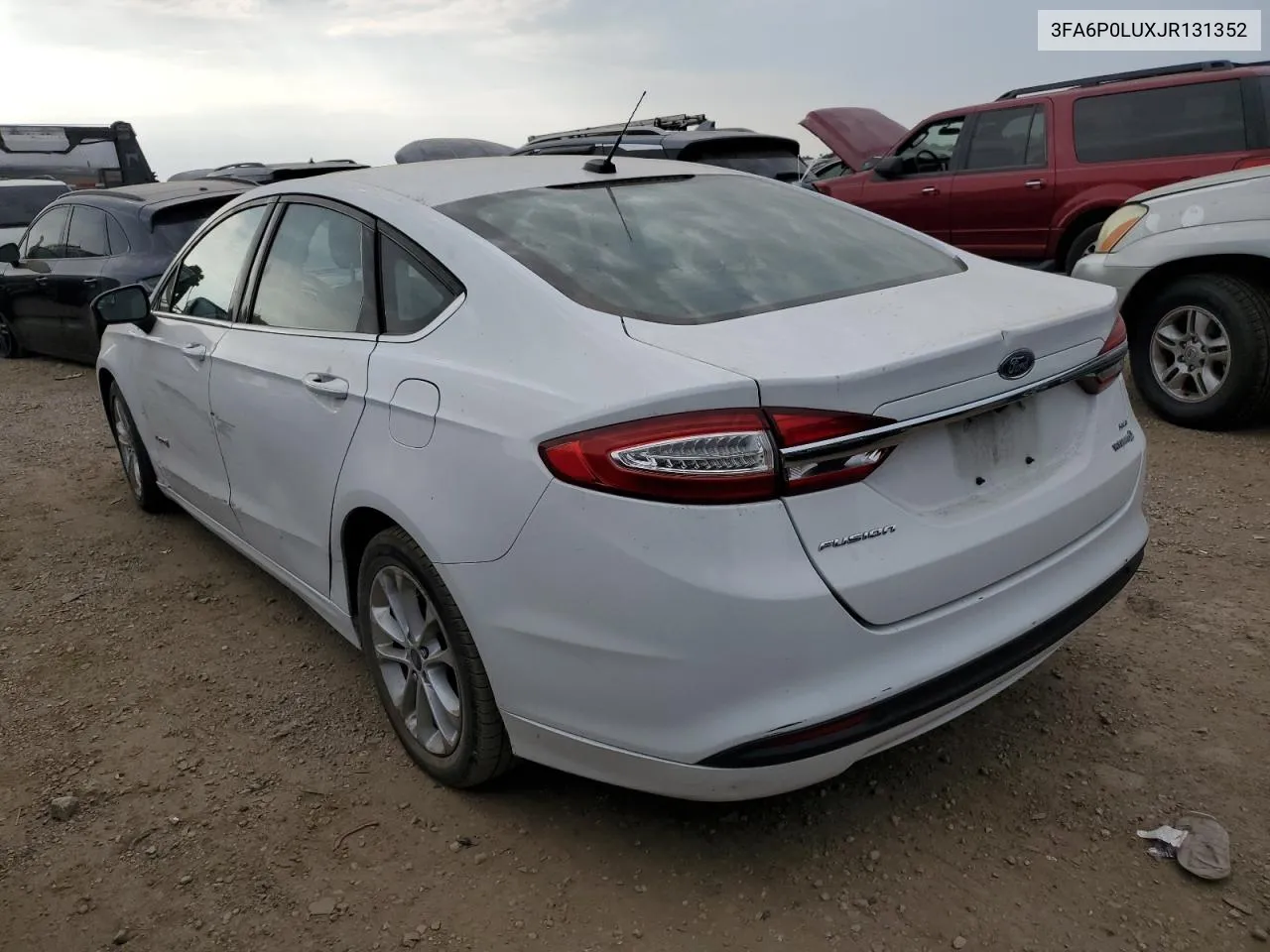 2018 Ford Fusion Se Hybrid VIN: 3FA6P0LUXJR131352 Lot: 67508094