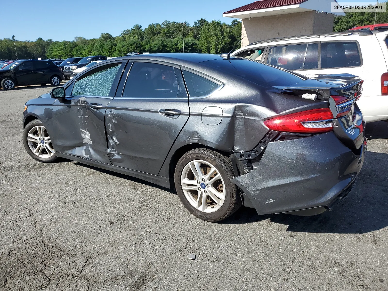 3FA6P0HD3JR282901 2018 Ford Fusion Se