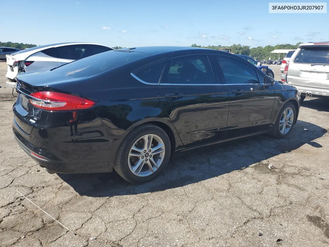 3FA6P0HD3JR207907 2018 Ford Fusion Se