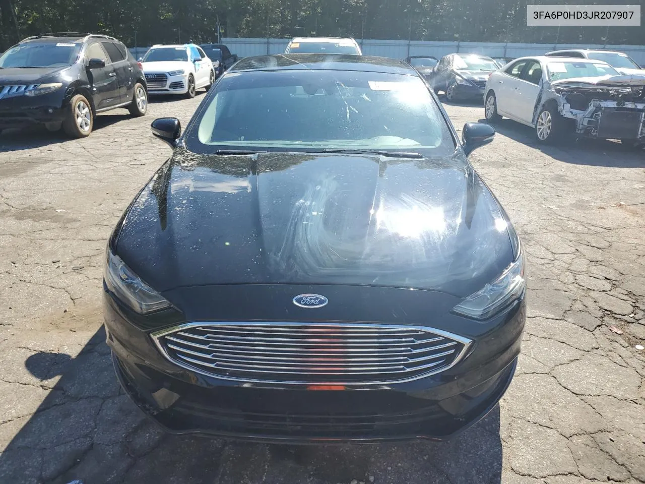 3FA6P0HD3JR207907 2018 Ford Fusion Se