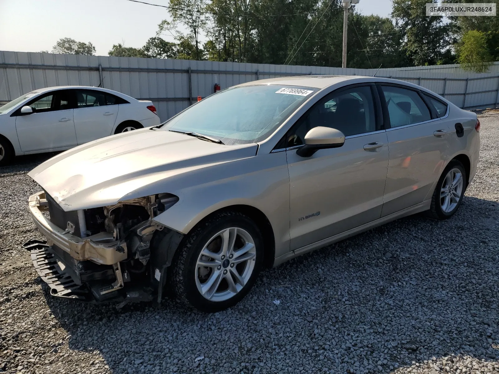 2018 Ford Fusion Se Hybrid VIN: 3FA6P0LUXJR248624 Lot: 67769964