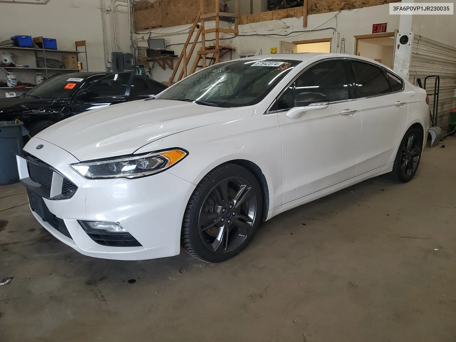 2018 Ford Fusion Sport VIN: 3FA6P0VP1JR230035 Lot: 67842074