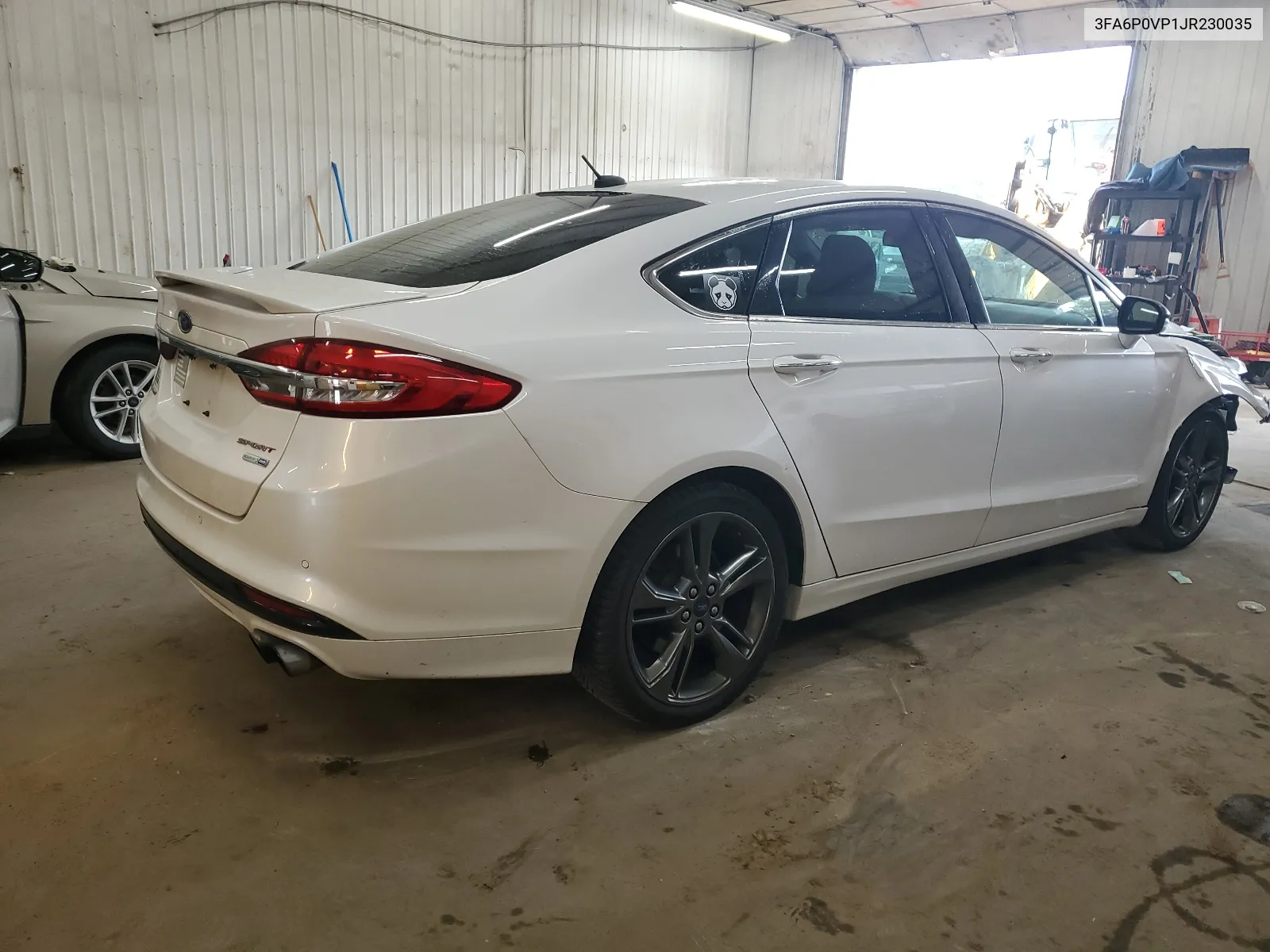 2018 Ford Fusion Sport VIN: 3FA6P0VP1JR230035 Lot: 67842074