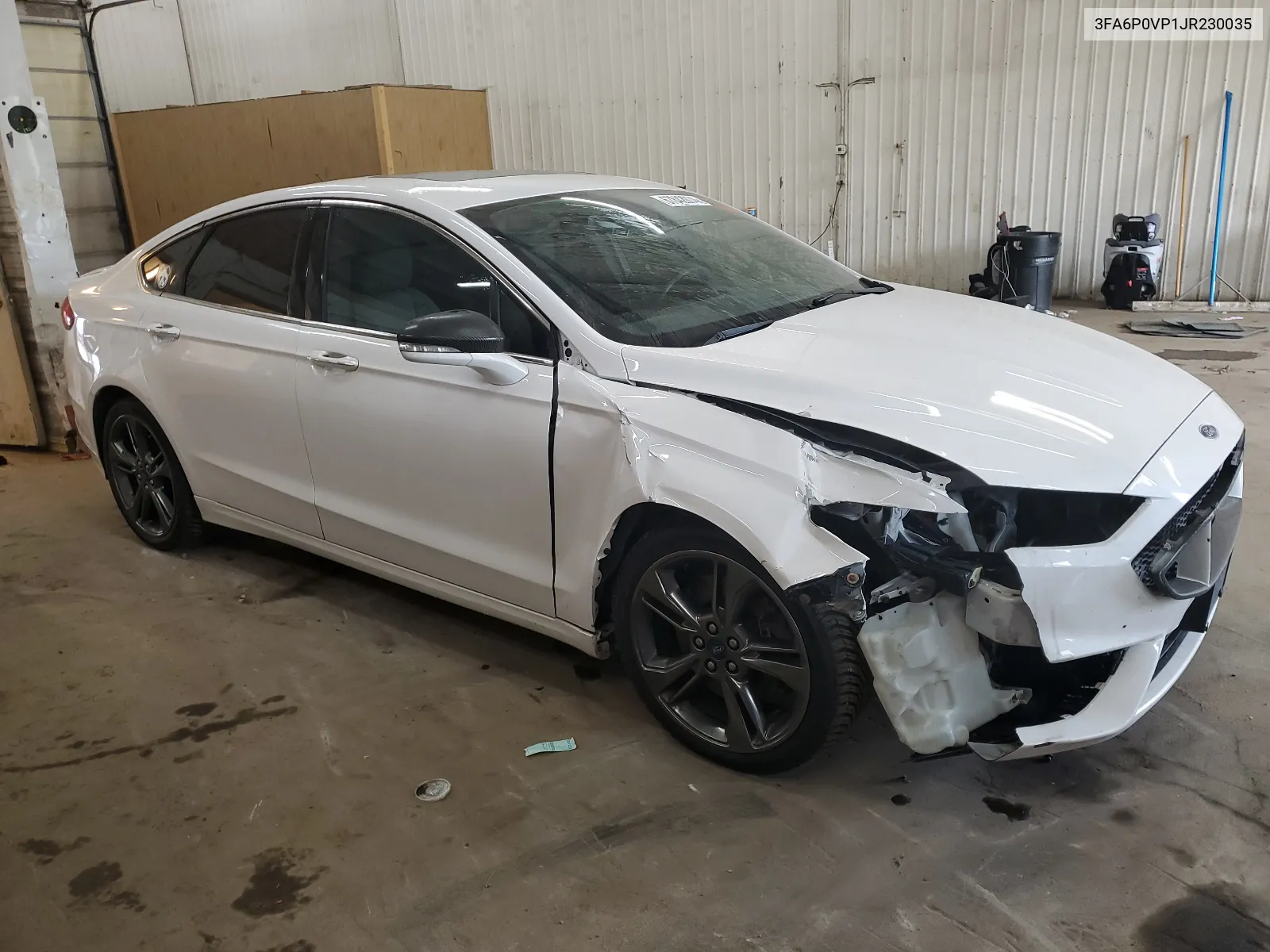 2018 Ford Fusion Sport VIN: 3FA6P0VP1JR230035 Lot: 67842074